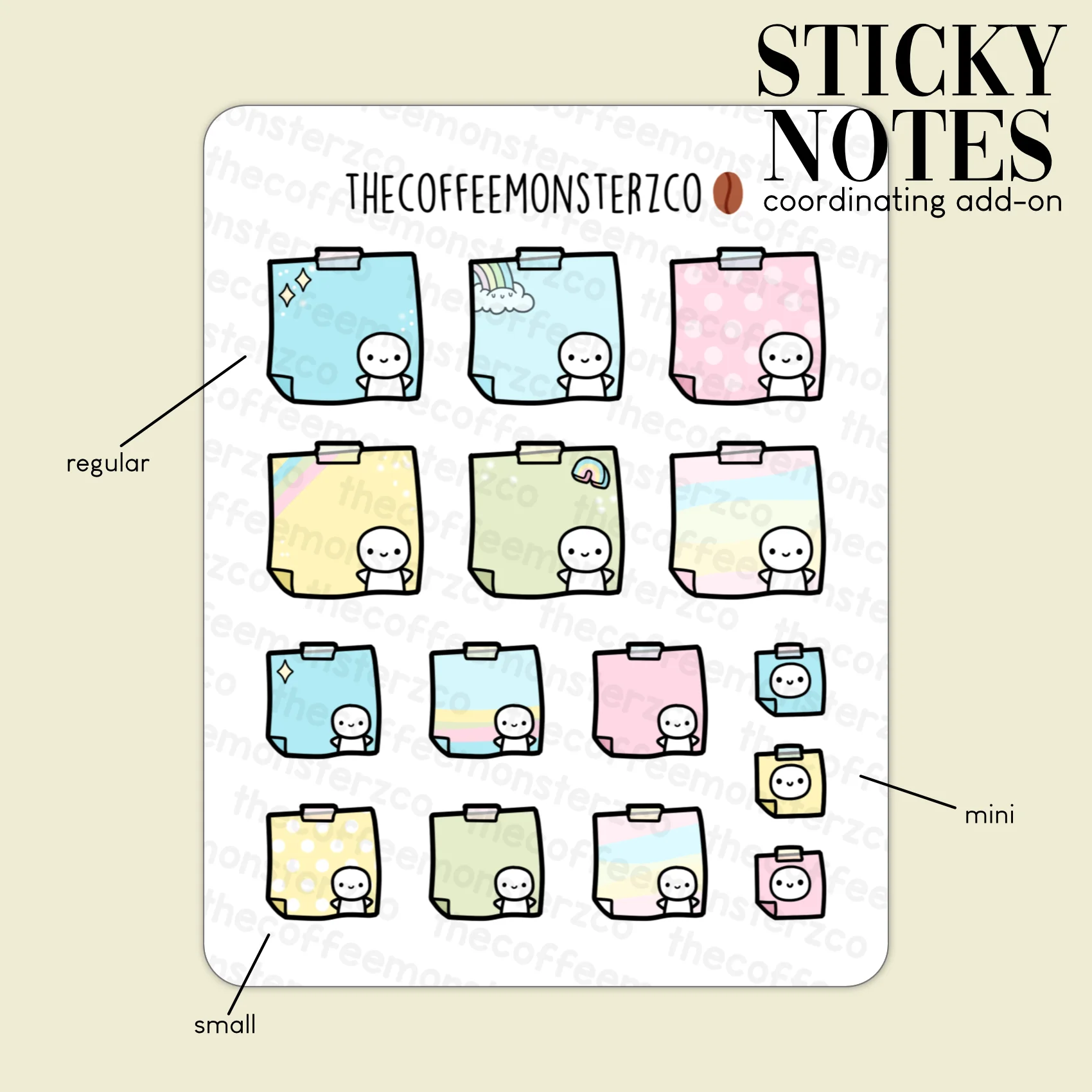 2023 Coordinating Add-ons - Sticky Notes - Part 1 - Image 4