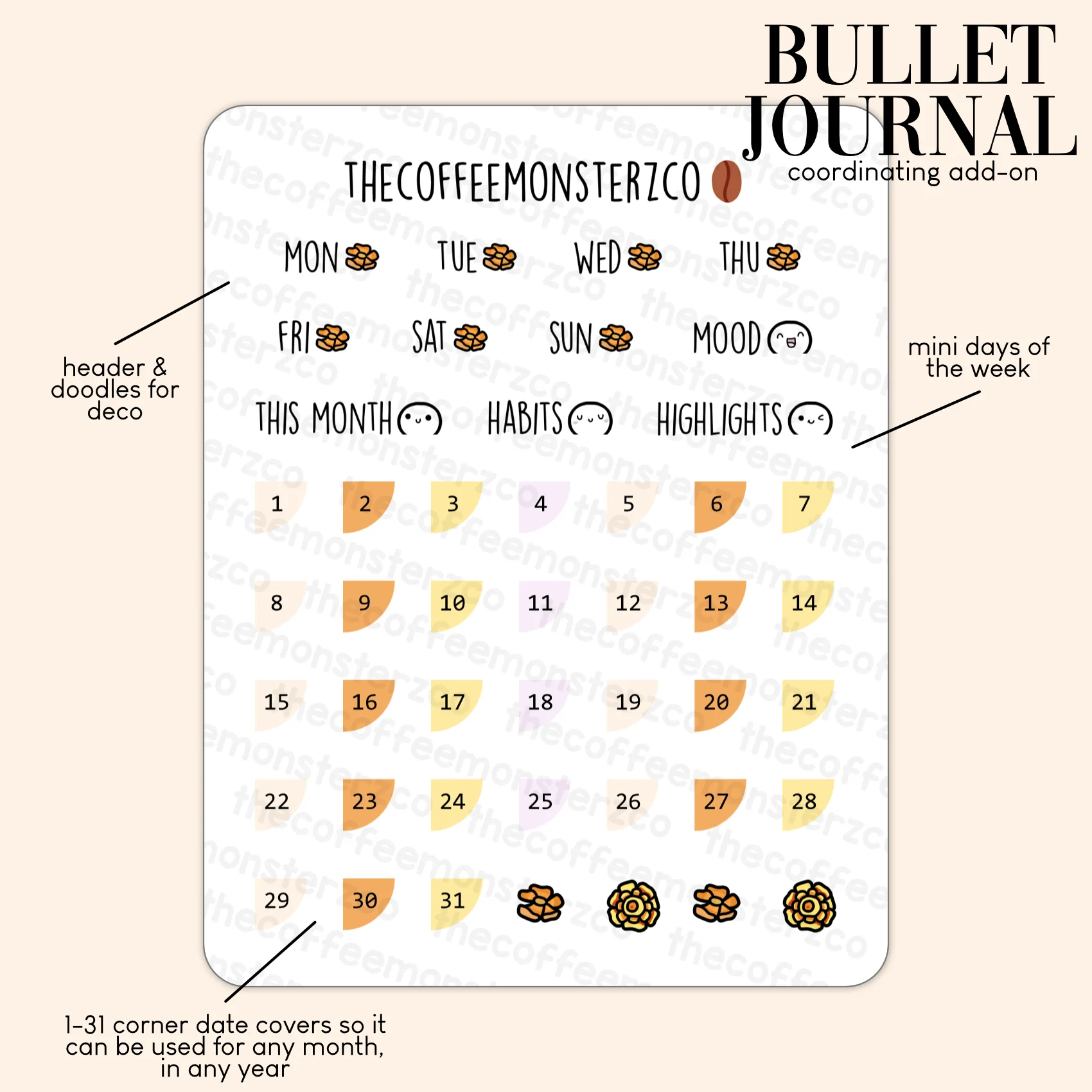 2024 Coordinating Add-ons - Bullet Journal - Part 2 - Image 5
