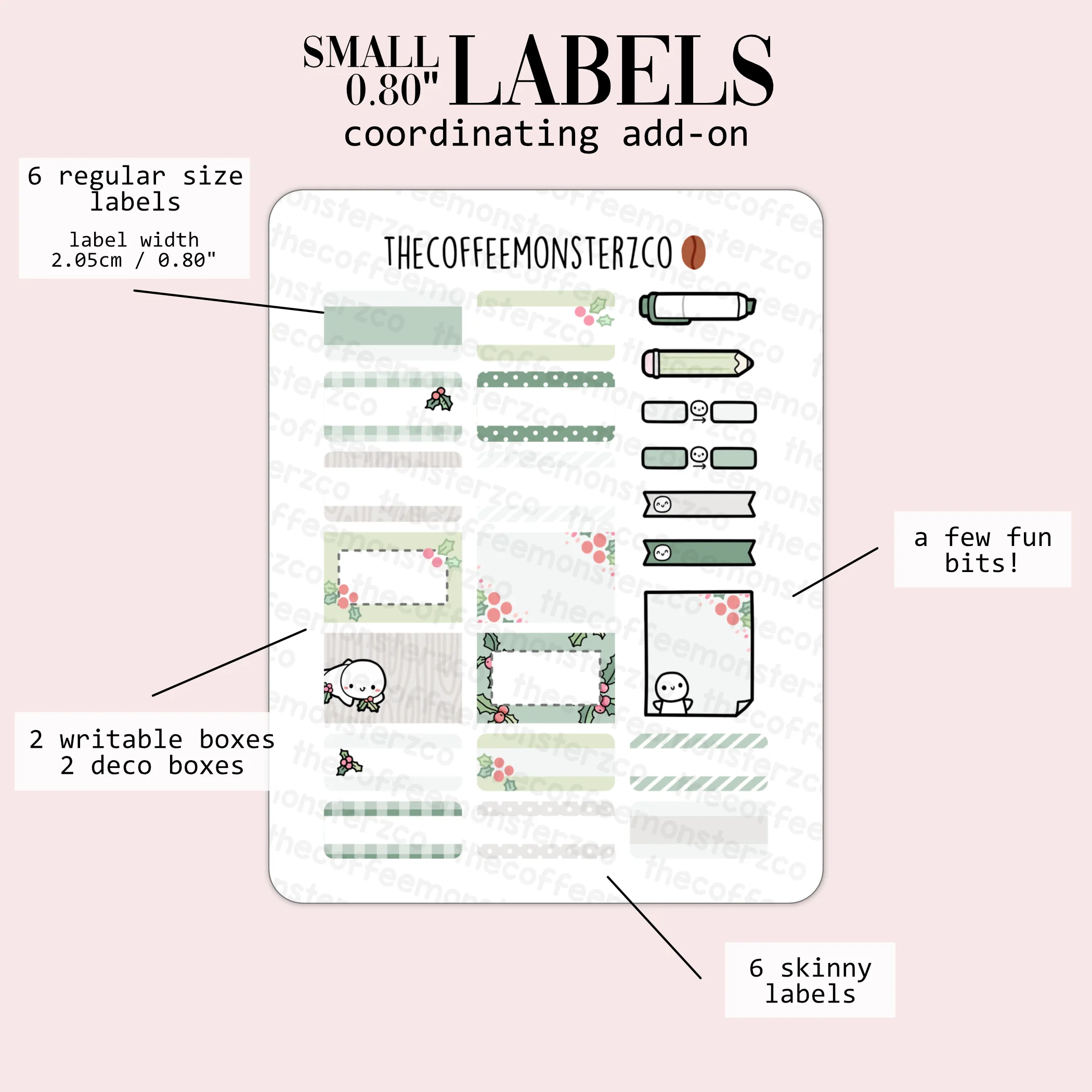 2024 Coordinating Add-ons - Small Labels (0.80") - Part 2 - Image 3