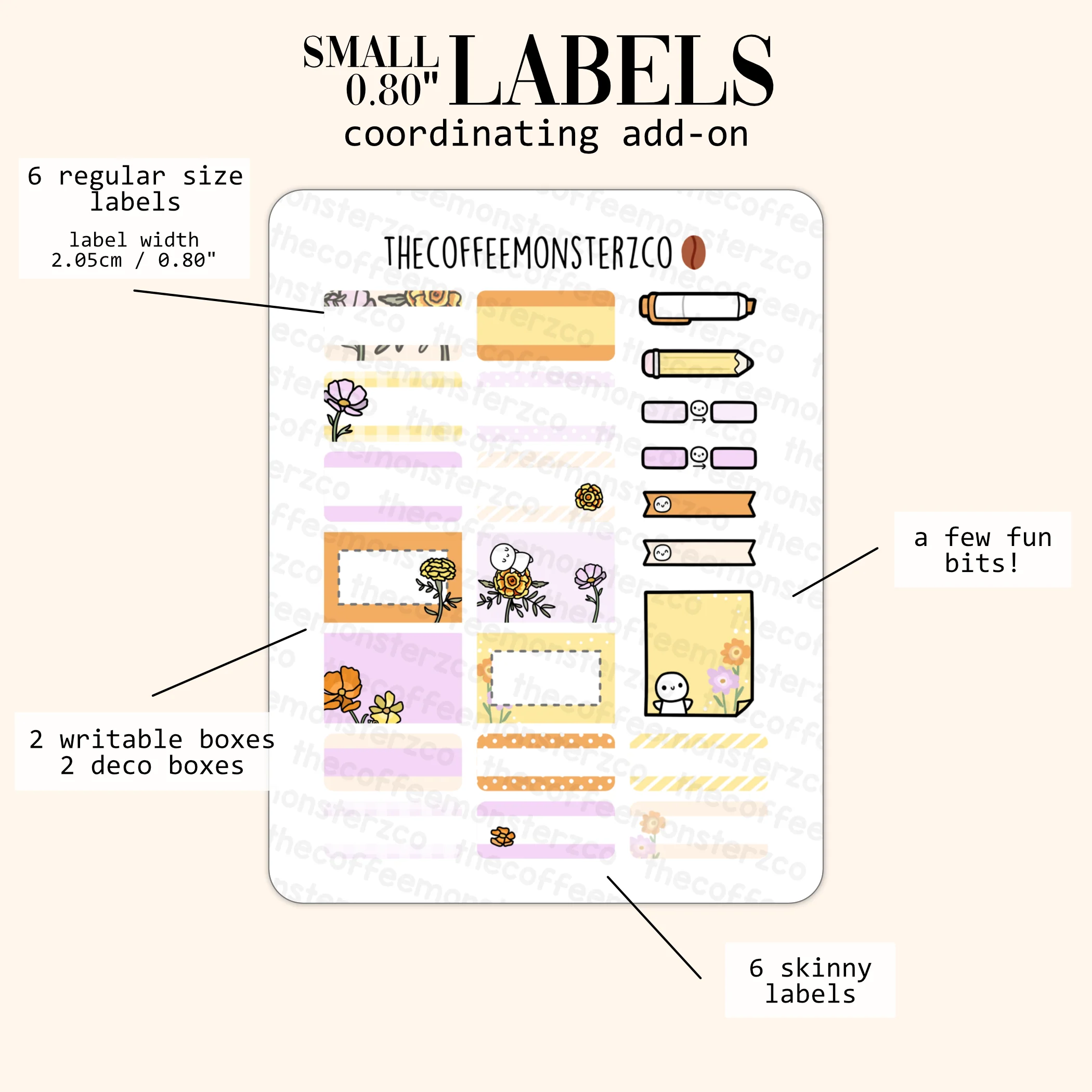 2024 Coordinating Add-ons - Small Labels (0.80") - Part 2 - Image 6