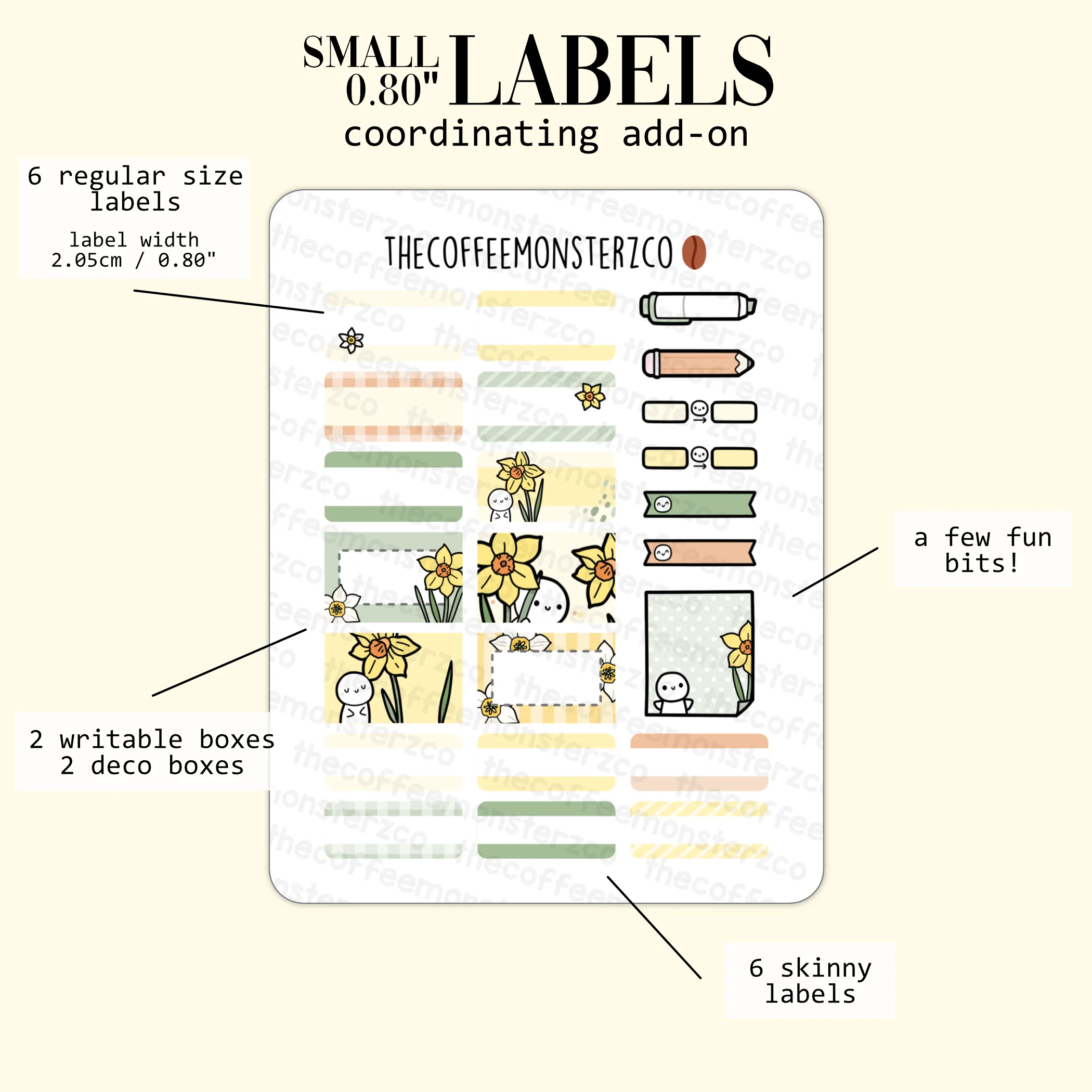 2024 Coordinating Add-ons - Small Labels (0.80") - Part 1 - Image 4