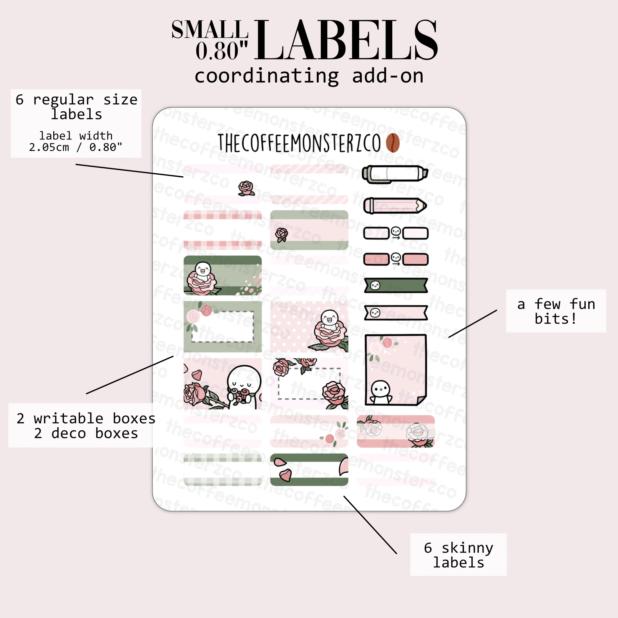 2024 Coordinating Add-ons - Small Labels (0.80") - Part 1 - Image 7