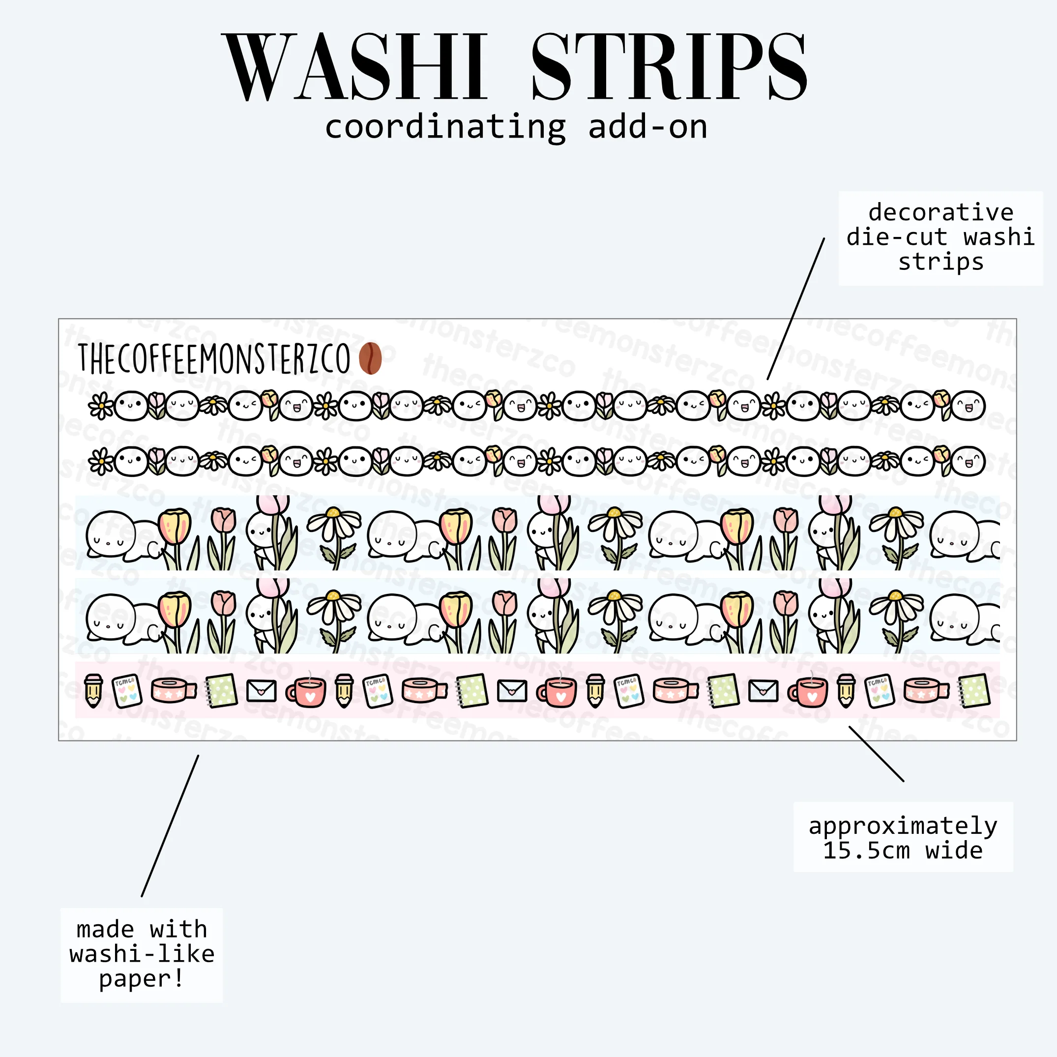 2024 Coordinating Add-ons - Washi Strips - Part 1 - Image 5