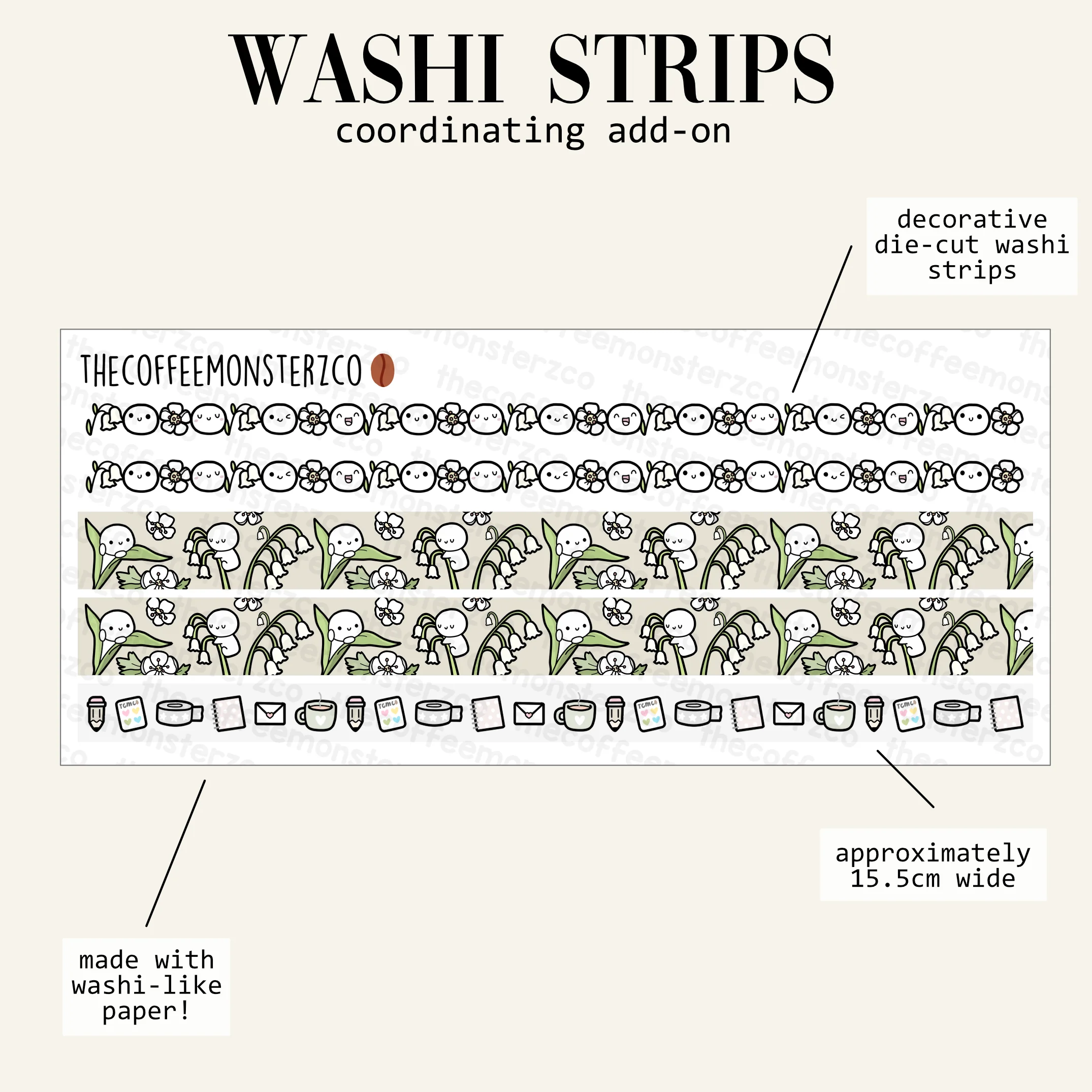 2024 Coordinating Add-ons - Washi Strips - Part 1 - Image 6