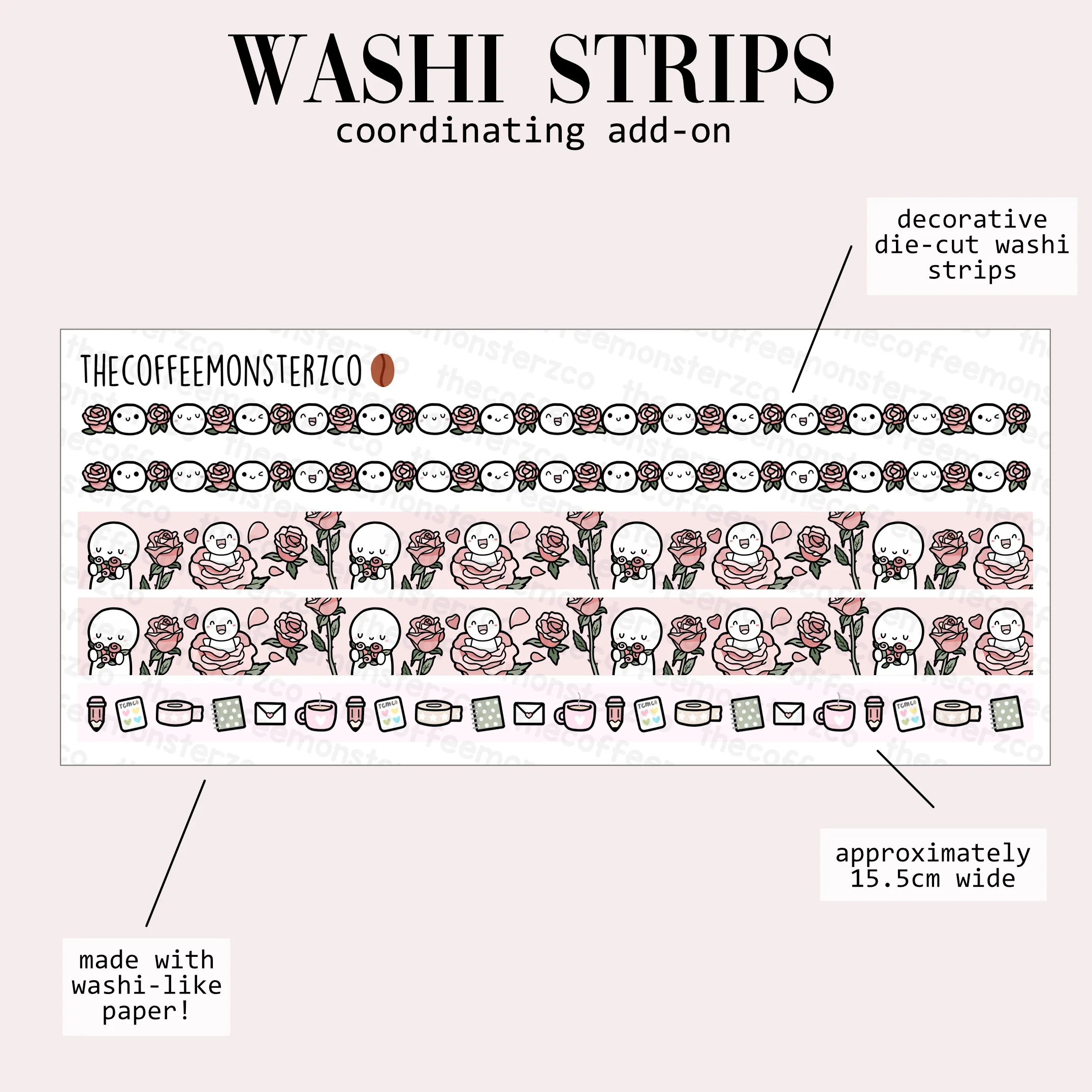 2024 Coordinating Add-ons - Washi Strips - Part 1 - Image 7