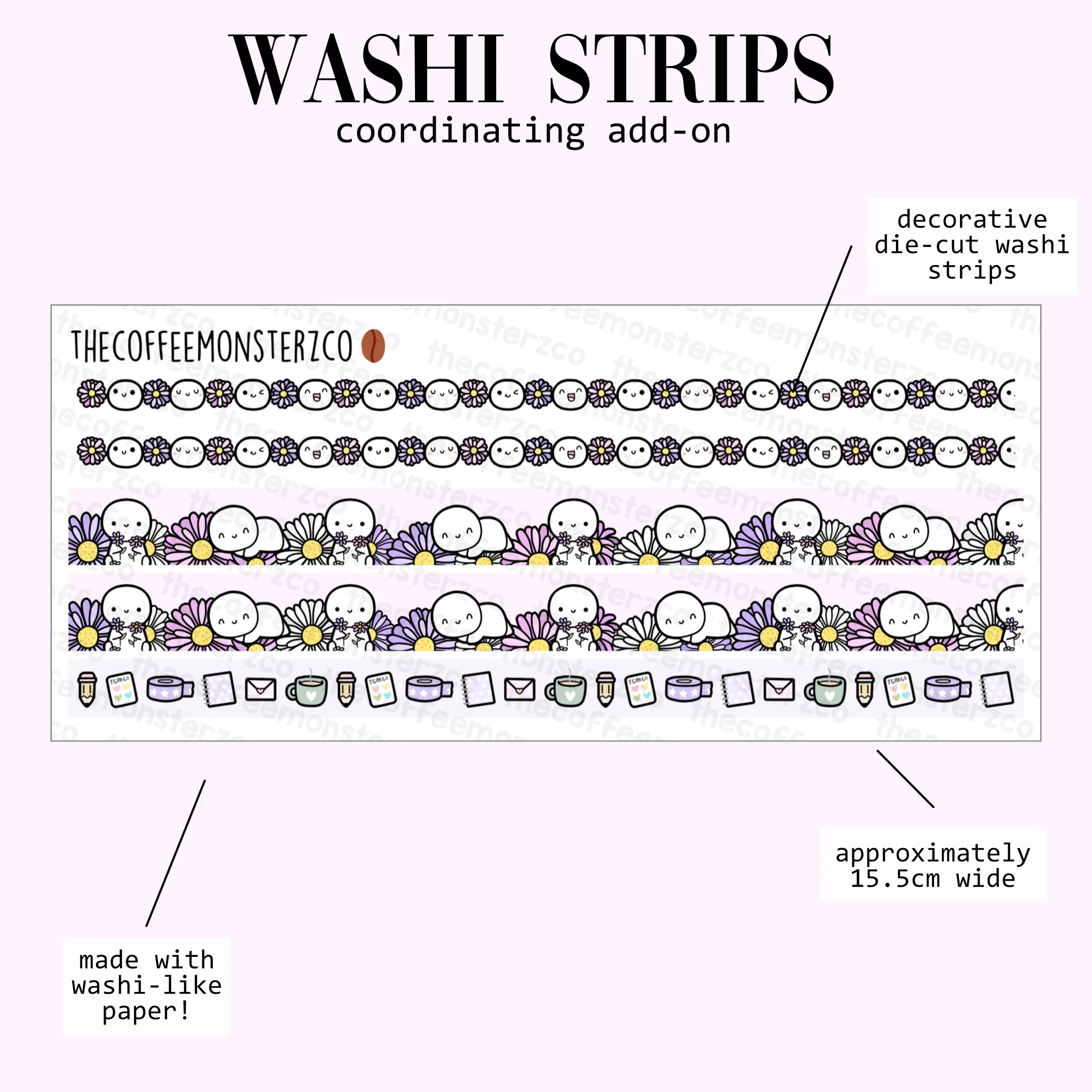 2024 Coordinating Add-ons - Washi Strips - Part 2 - Image 4