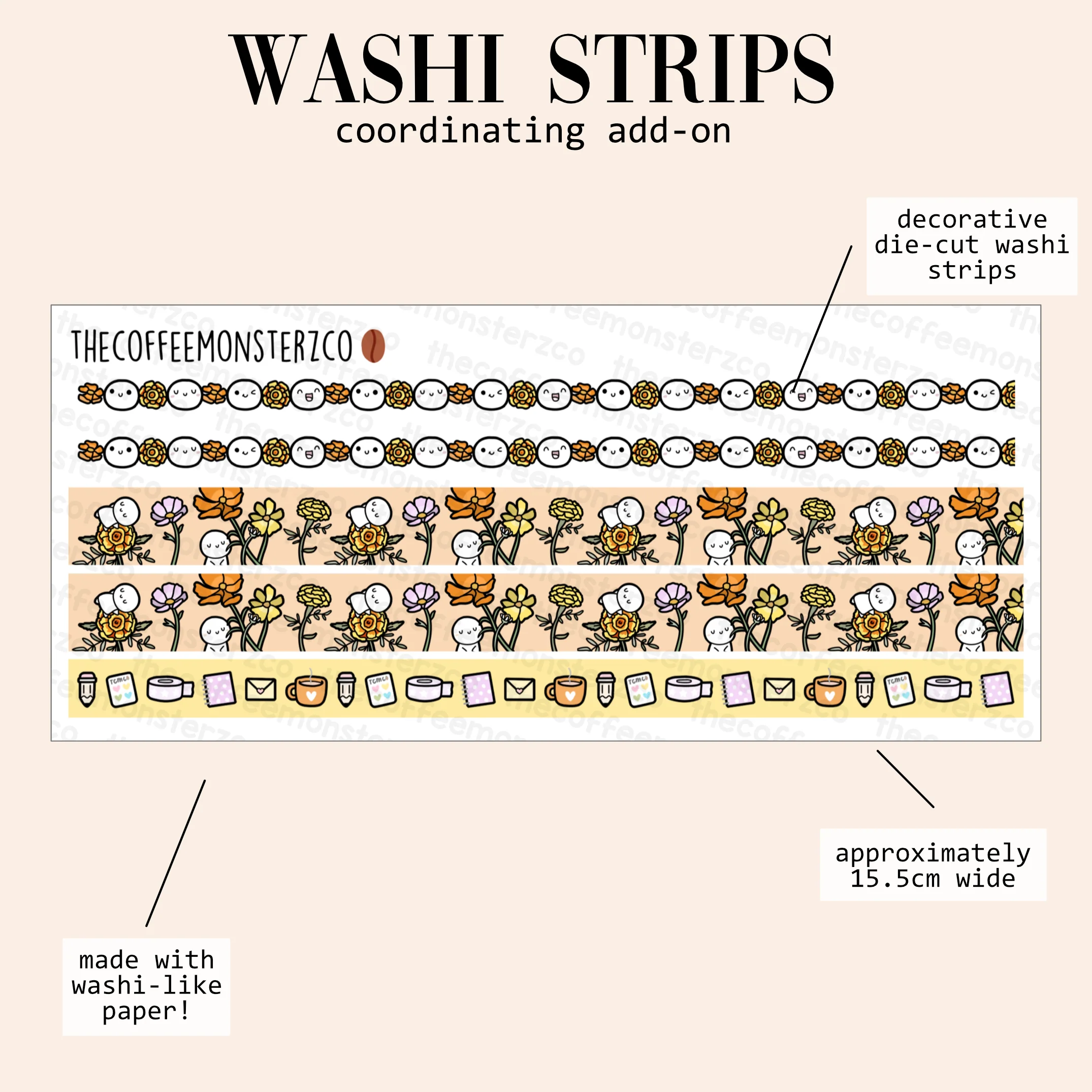 2024 Coordinating Add-ons - Washi Strips - Part 2 - Image 5