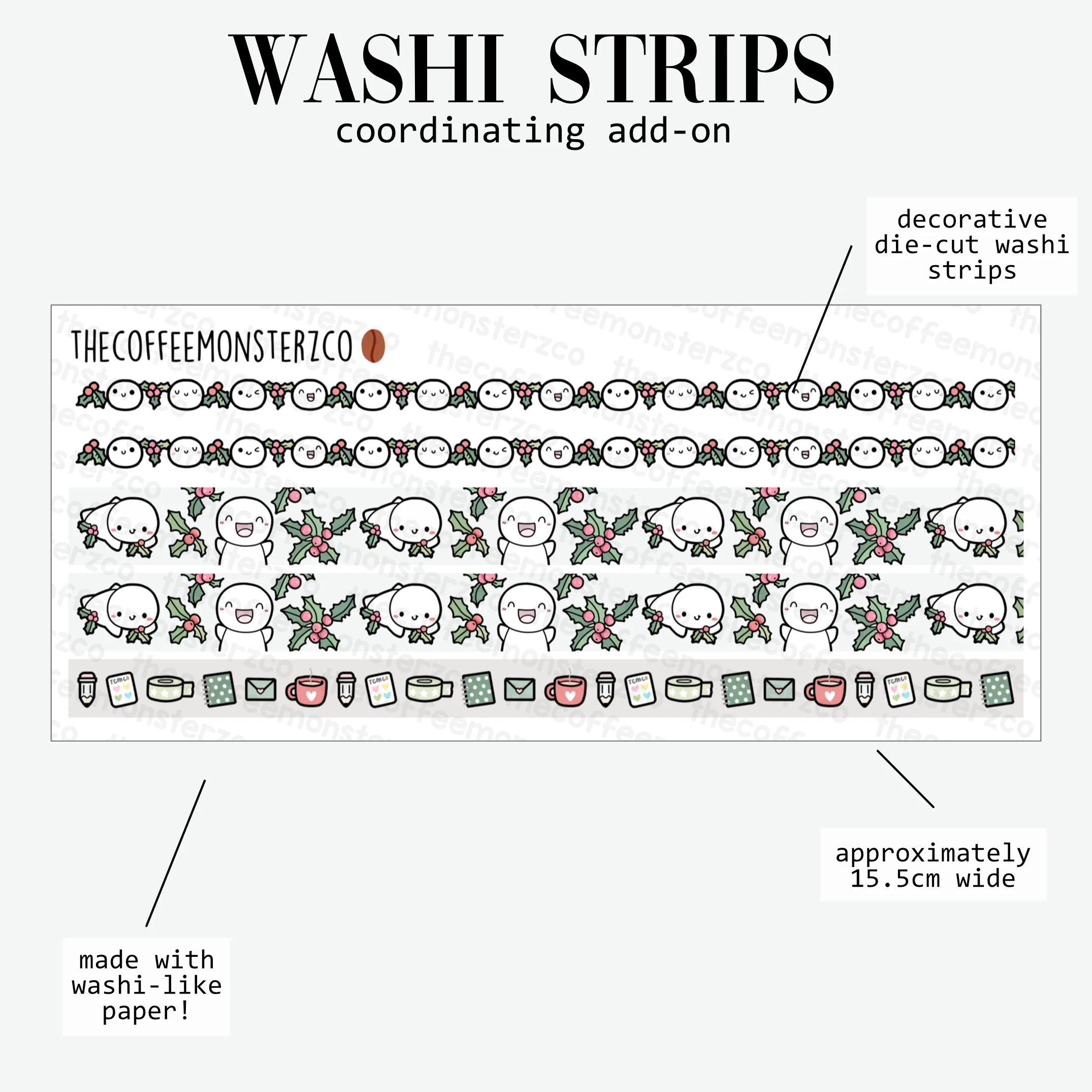 2024 Coordinating Add-ons - Washi Strips - Part 2 - Image 7