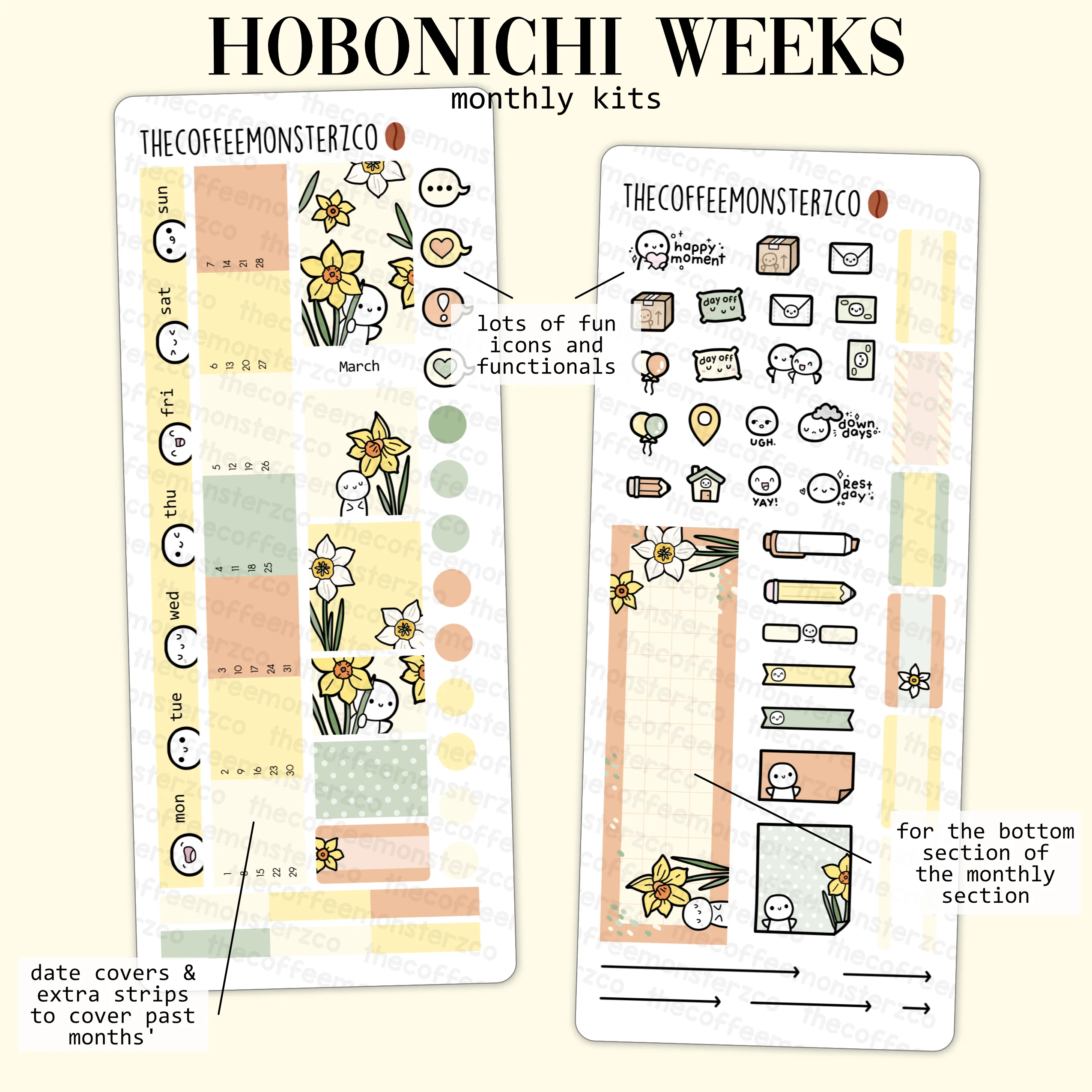 2024 Hobonichi Weeks Monthly Kits - Part 1 - Image 4