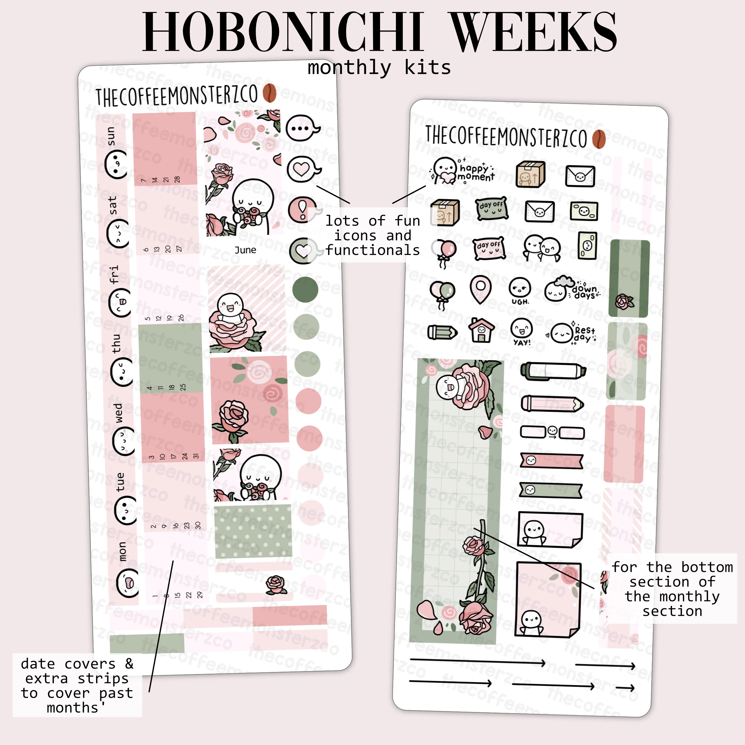 2024 Hobonichi Weeks Monthly Kits - Part 1 - Image 7