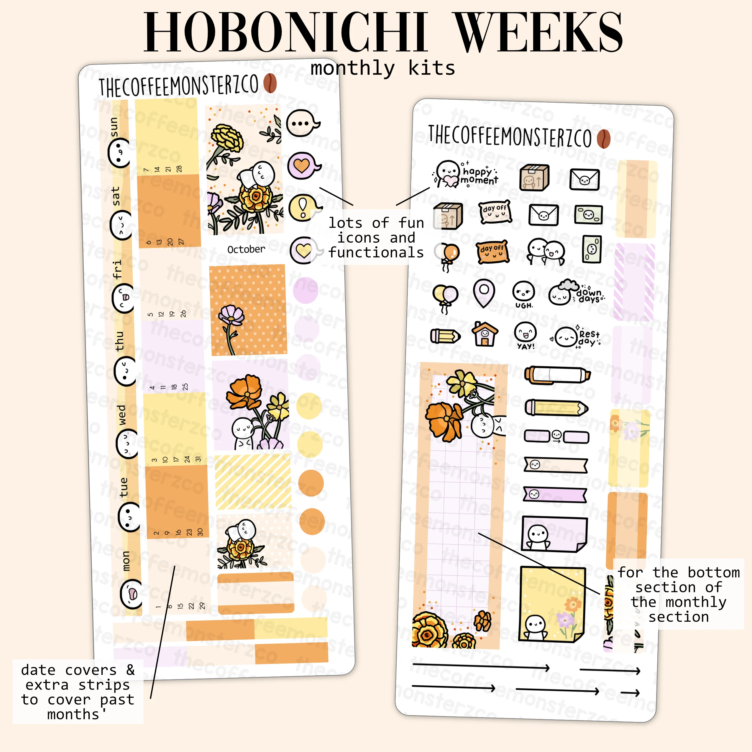 2024 Hobonichi Weeks Monthly Kits - Part 2 - Image 5