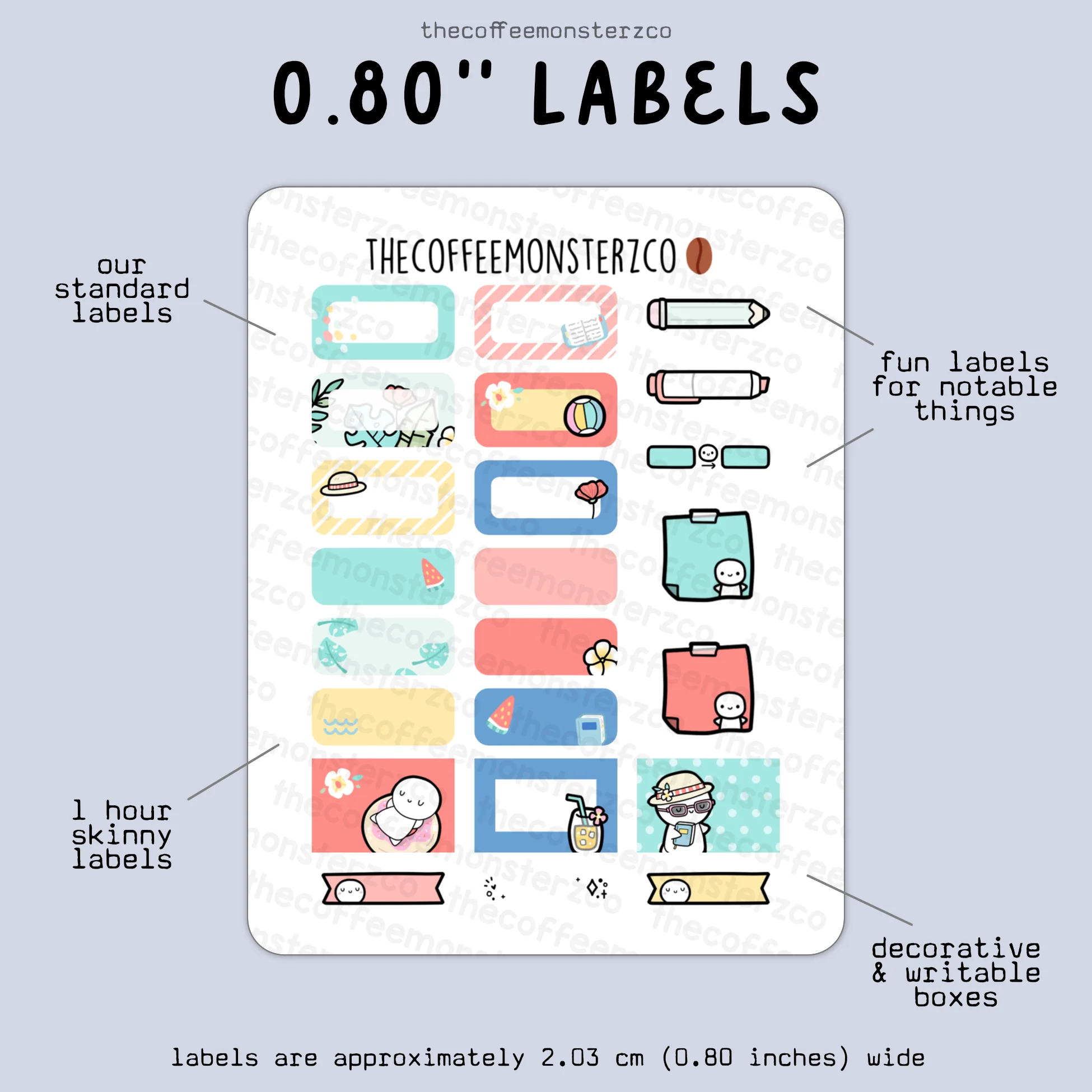 2025 Coordinating 0.80" Labels - Image 10