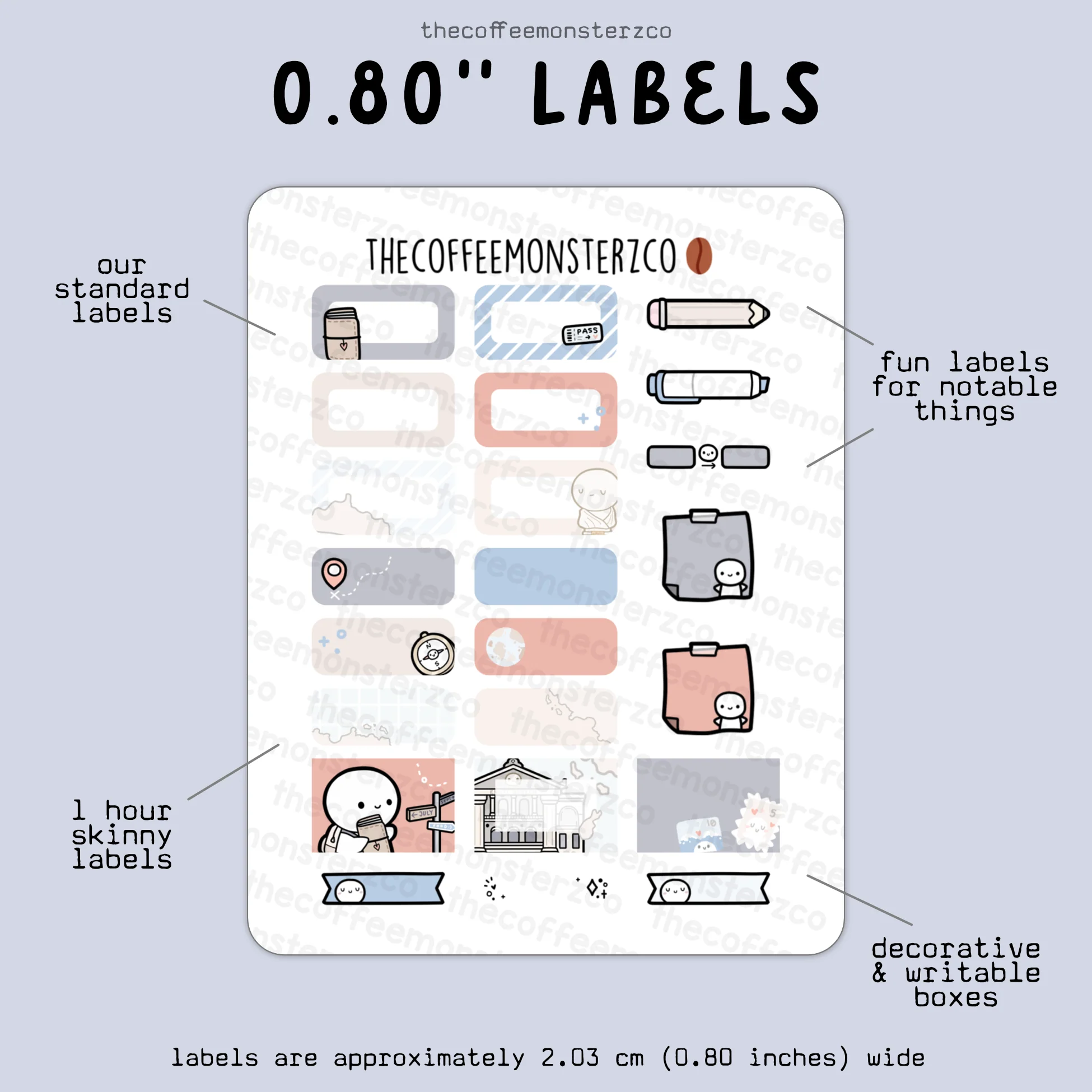2025 Coordinating 0.80" Labels - Image 11