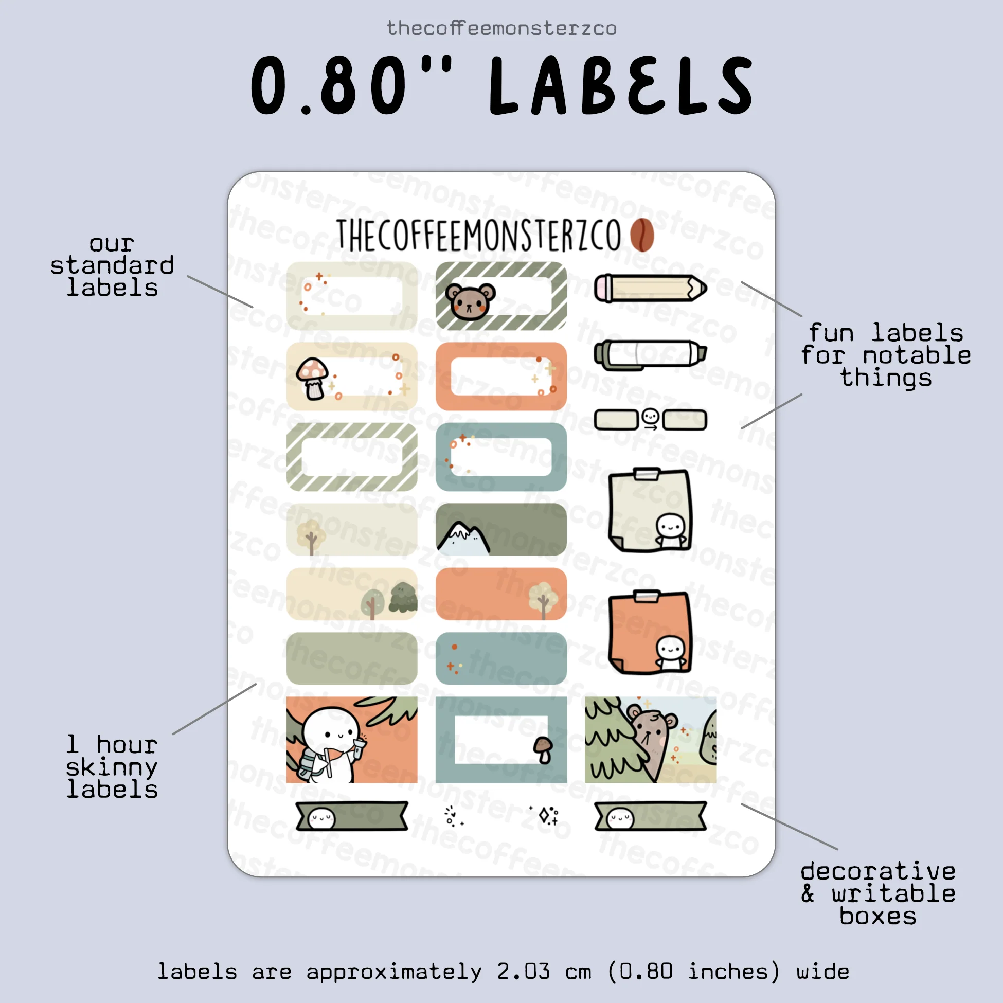 2025 Coordinating 0.80" Labels - Image 13