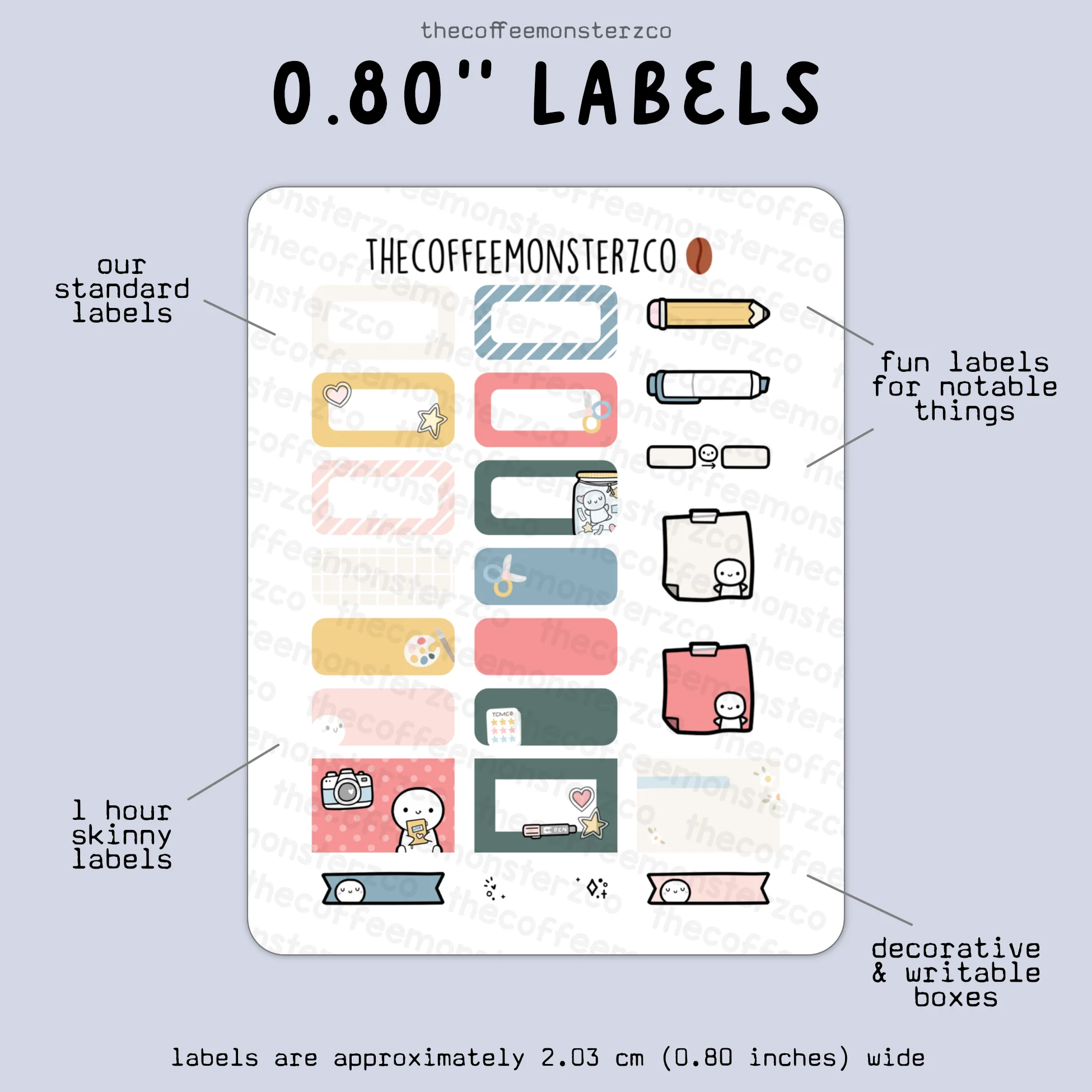2025 Coordinating 0.80" Labels - Image 4