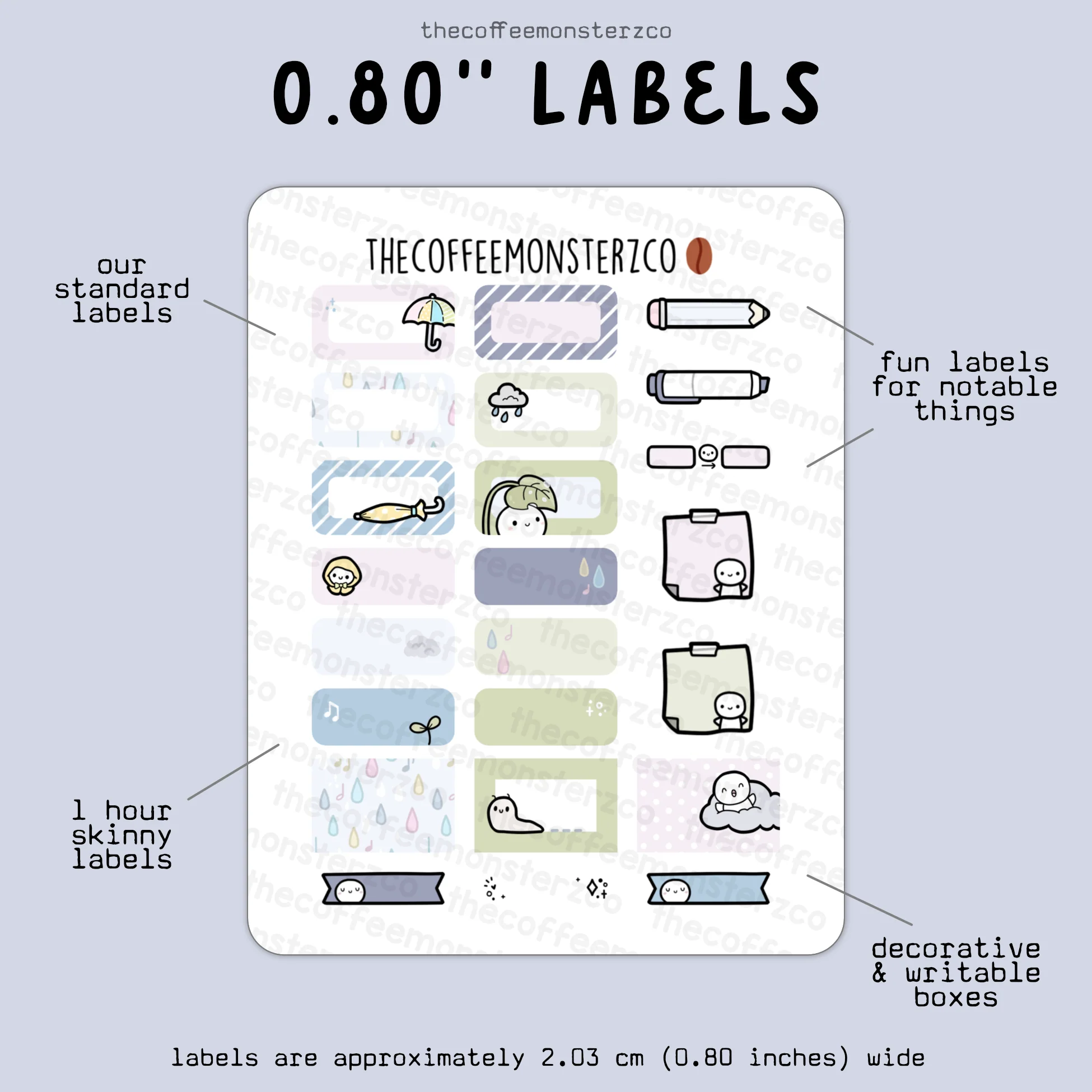 2025 Coordinating 0.80" Labels - Image 7