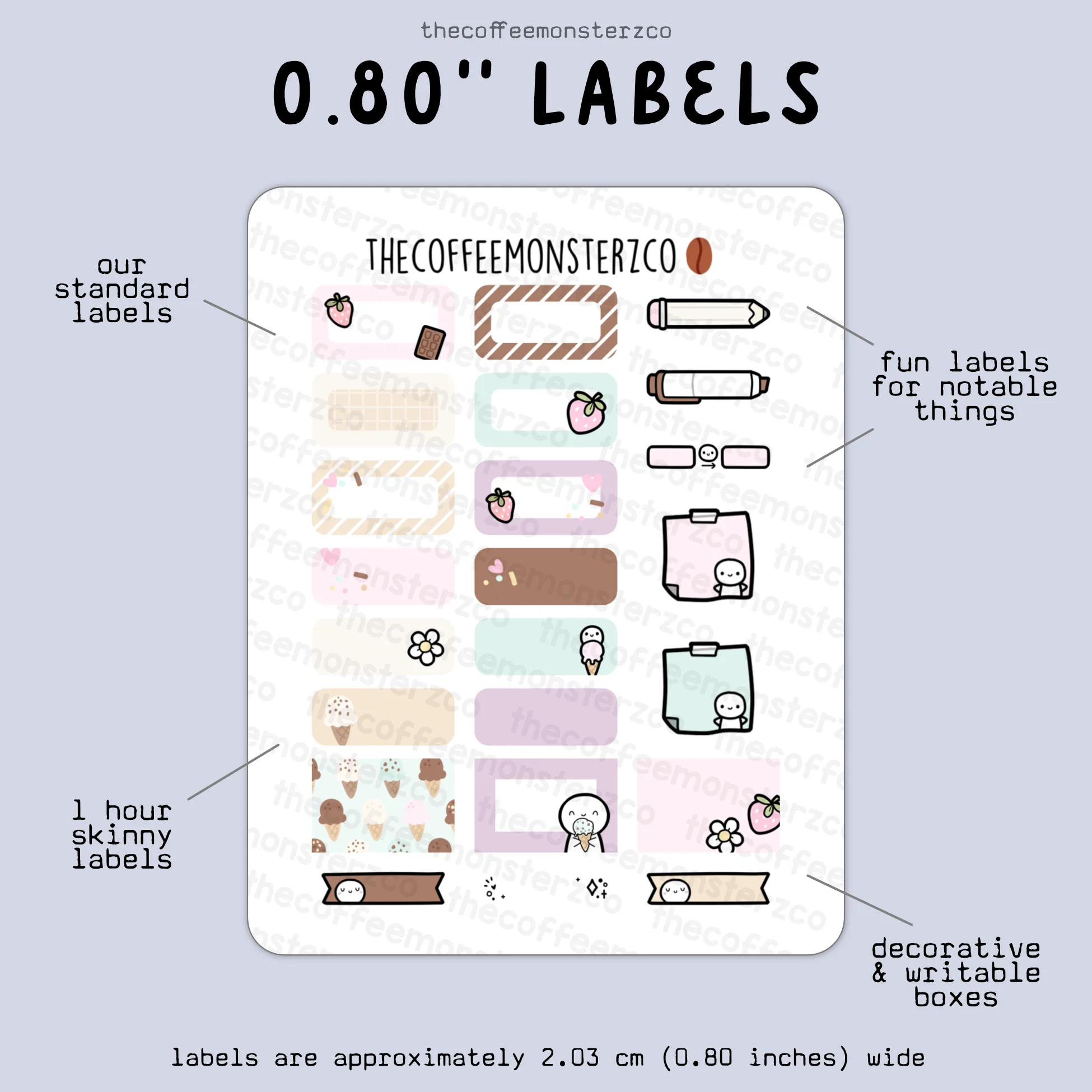2025 Coordinating 0.80" Labels - Image 9