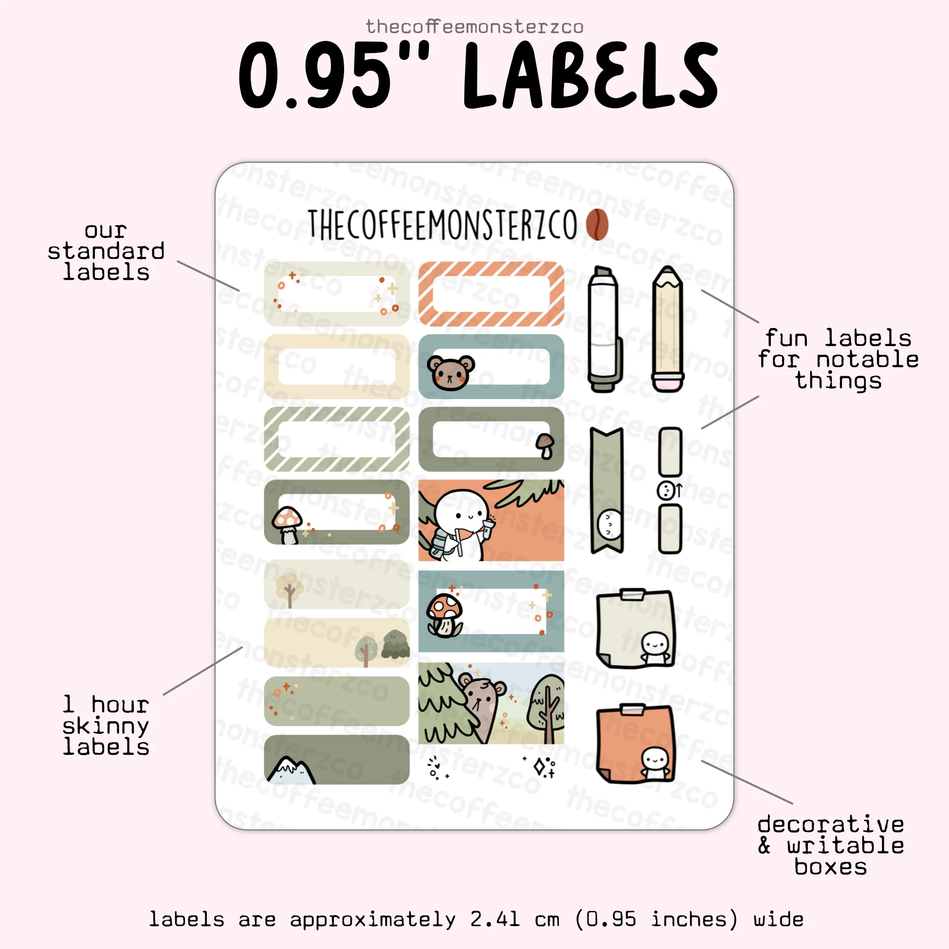 2025 Coordinating 0.95" Labels - Image 13