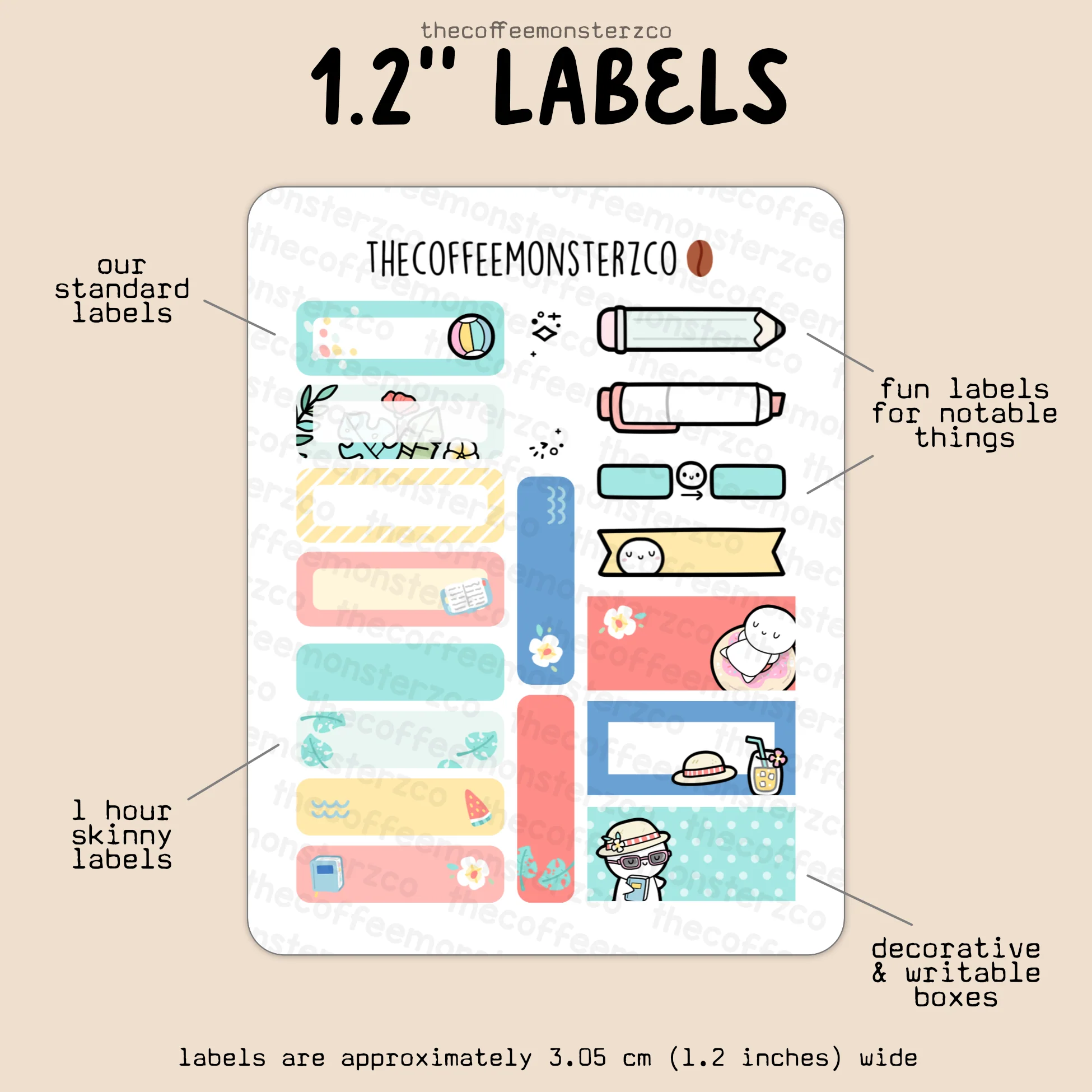 2025 Coordinating 1.2" Labels - Image 10