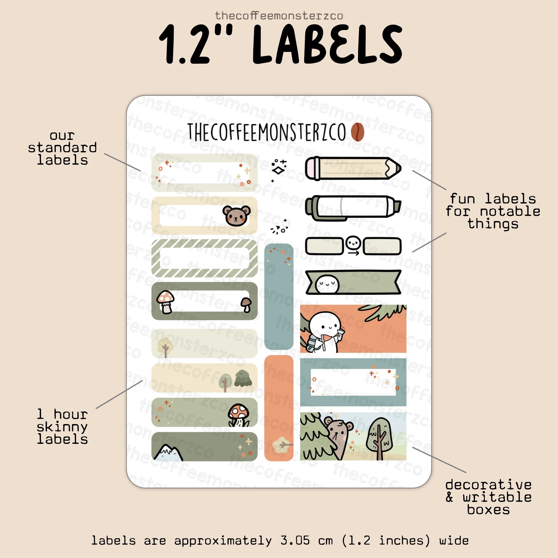 2025 Coordinating 1.2" Labels - Image 13