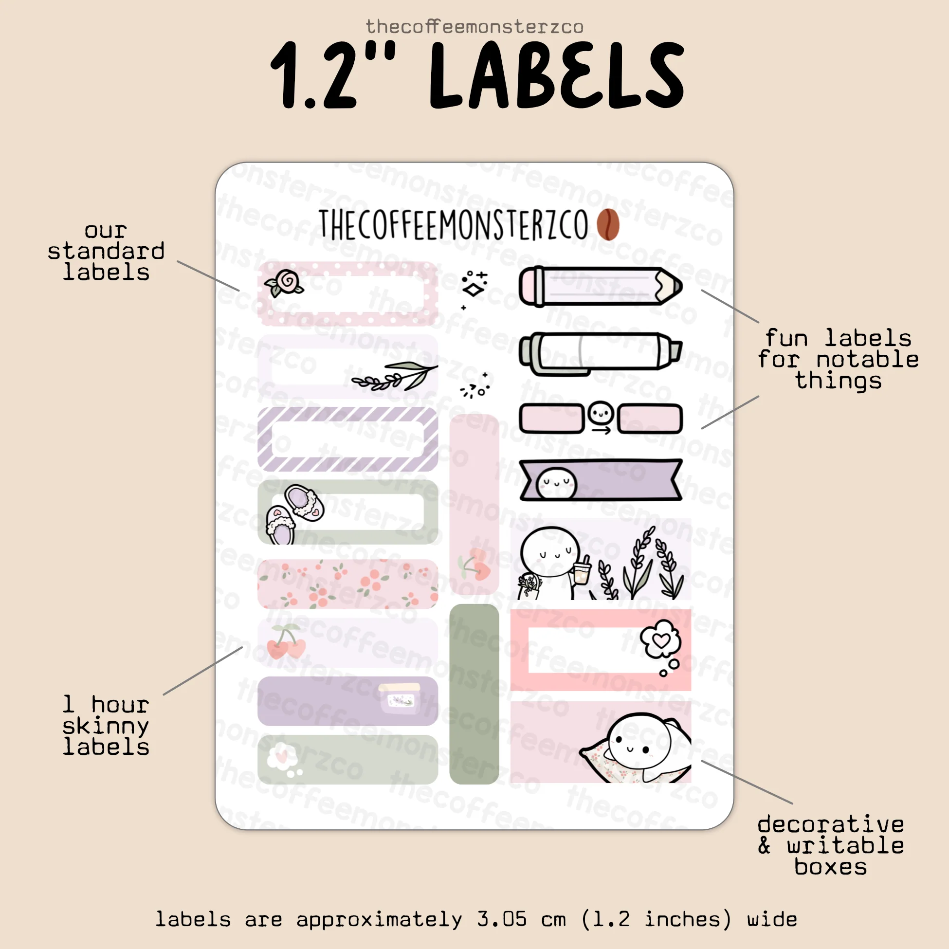 2025 Coordinating 1.2" Labels - Image 5