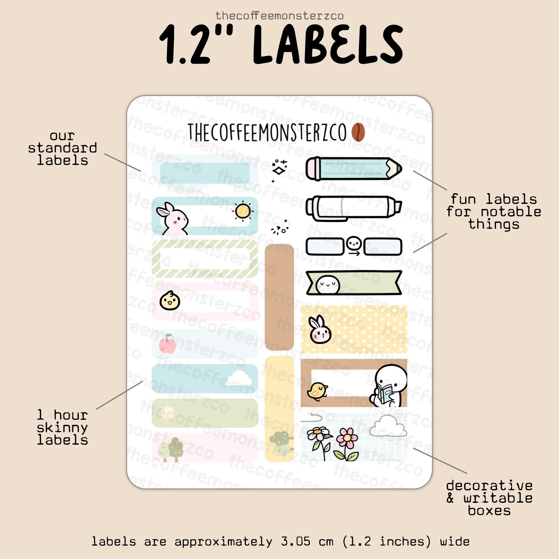 2025 Coordinating 1.2" Labels - Image 6