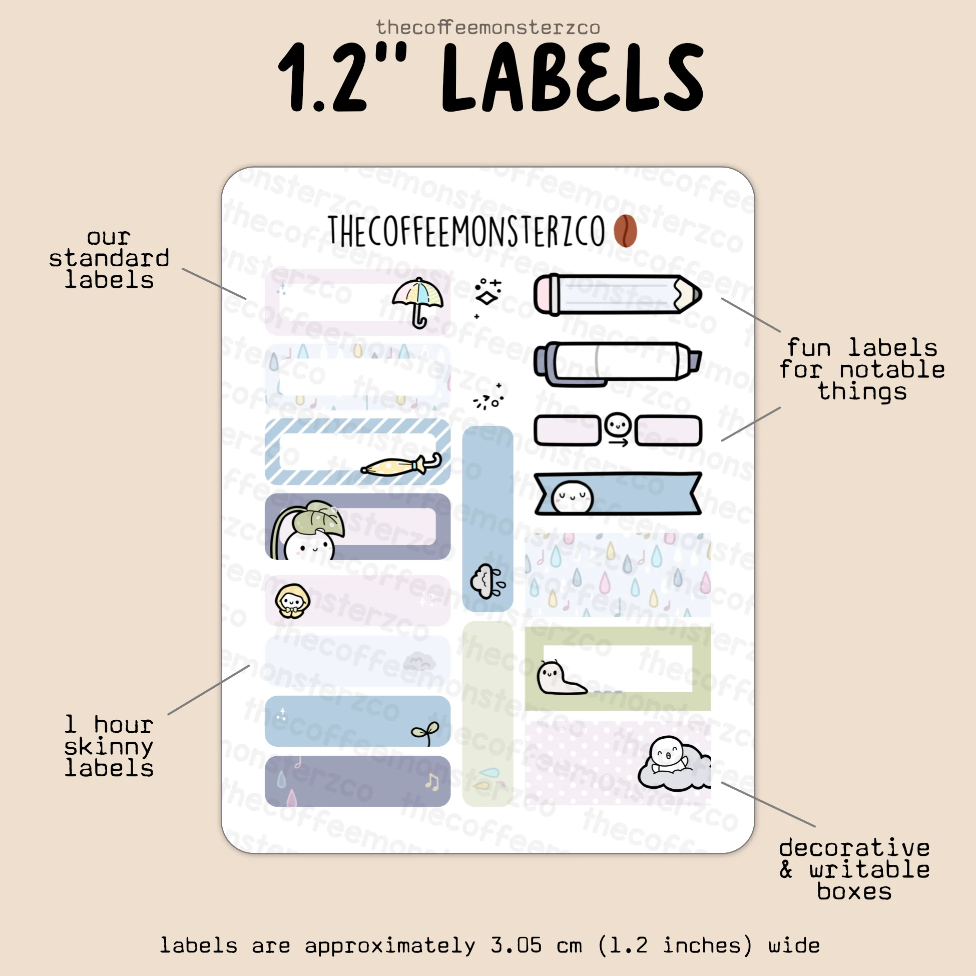 2025 Coordinating 1.2" Labels - Image 7
