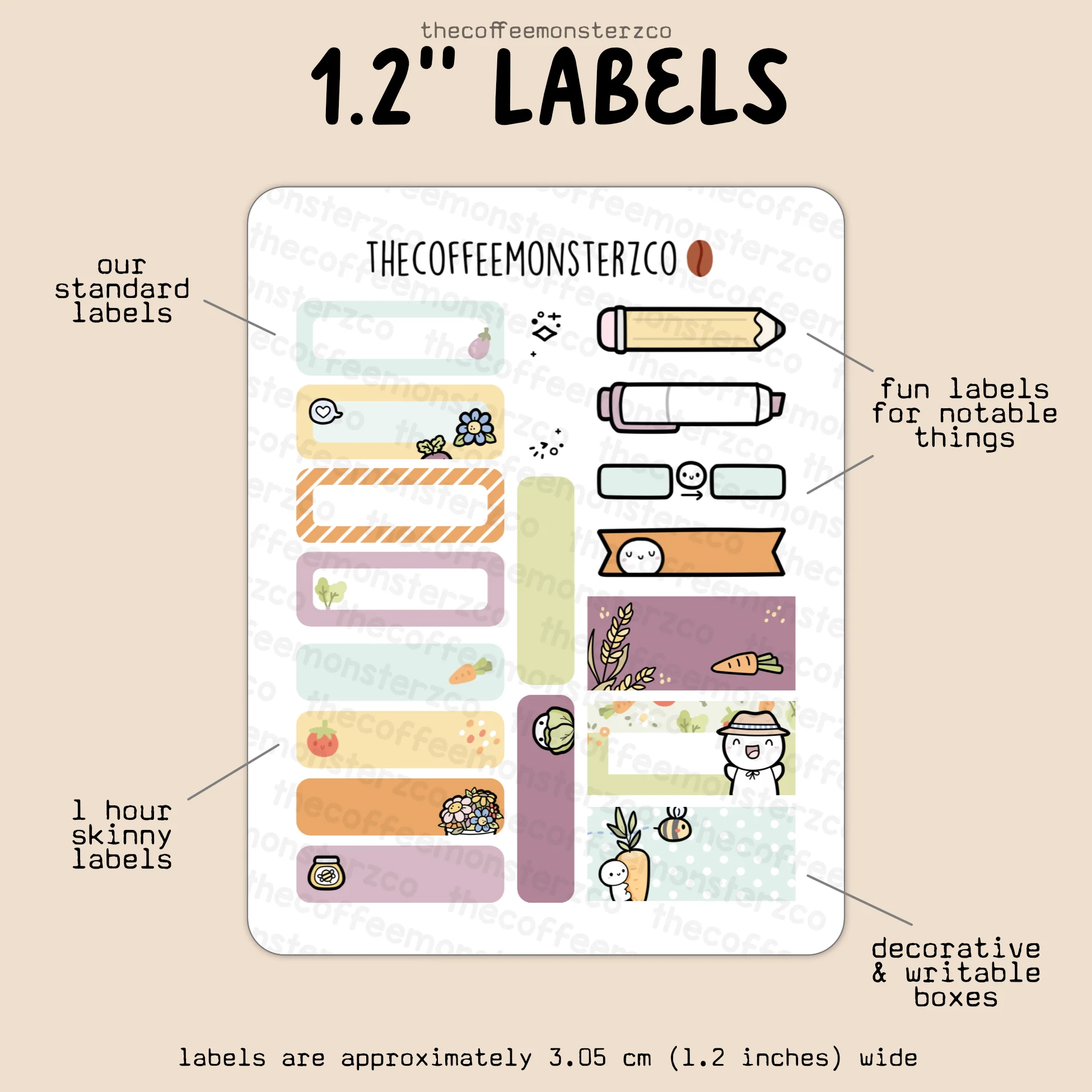 2025 Coordinating 1.2" Labels - Image 8