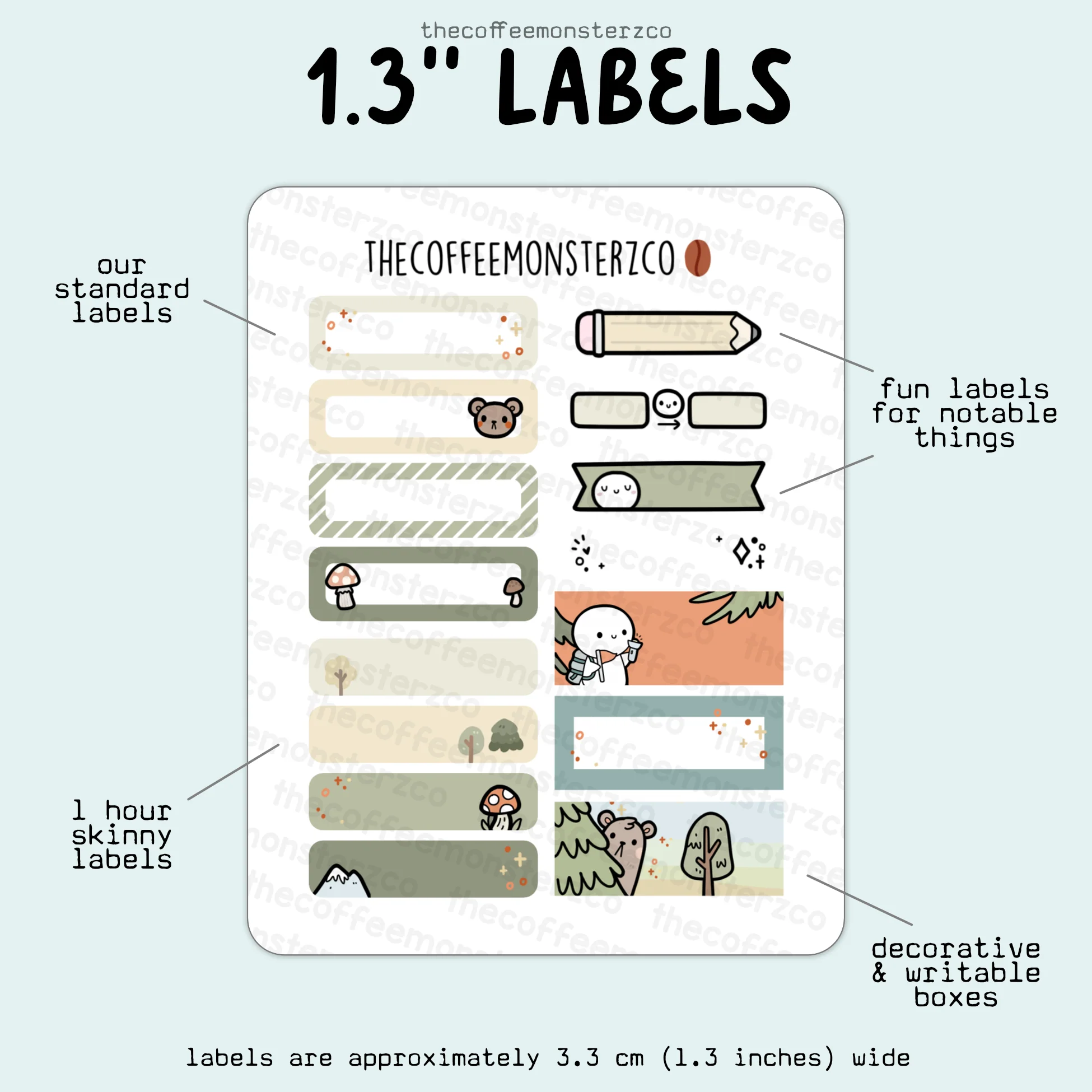 2025 Coordinating 1.3" Labels - Image 13