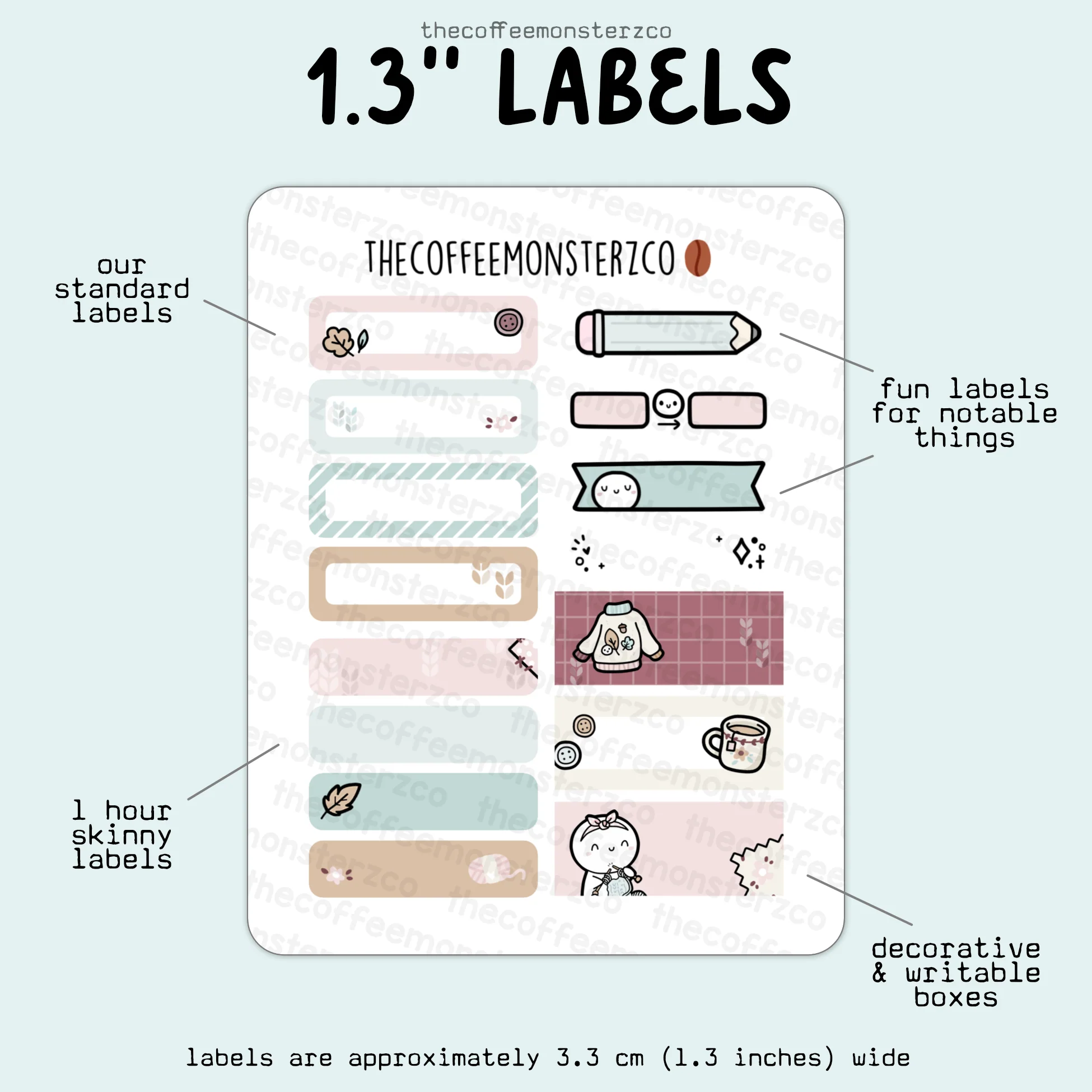 2025 Coordinating 1.3" Labels - Image 14