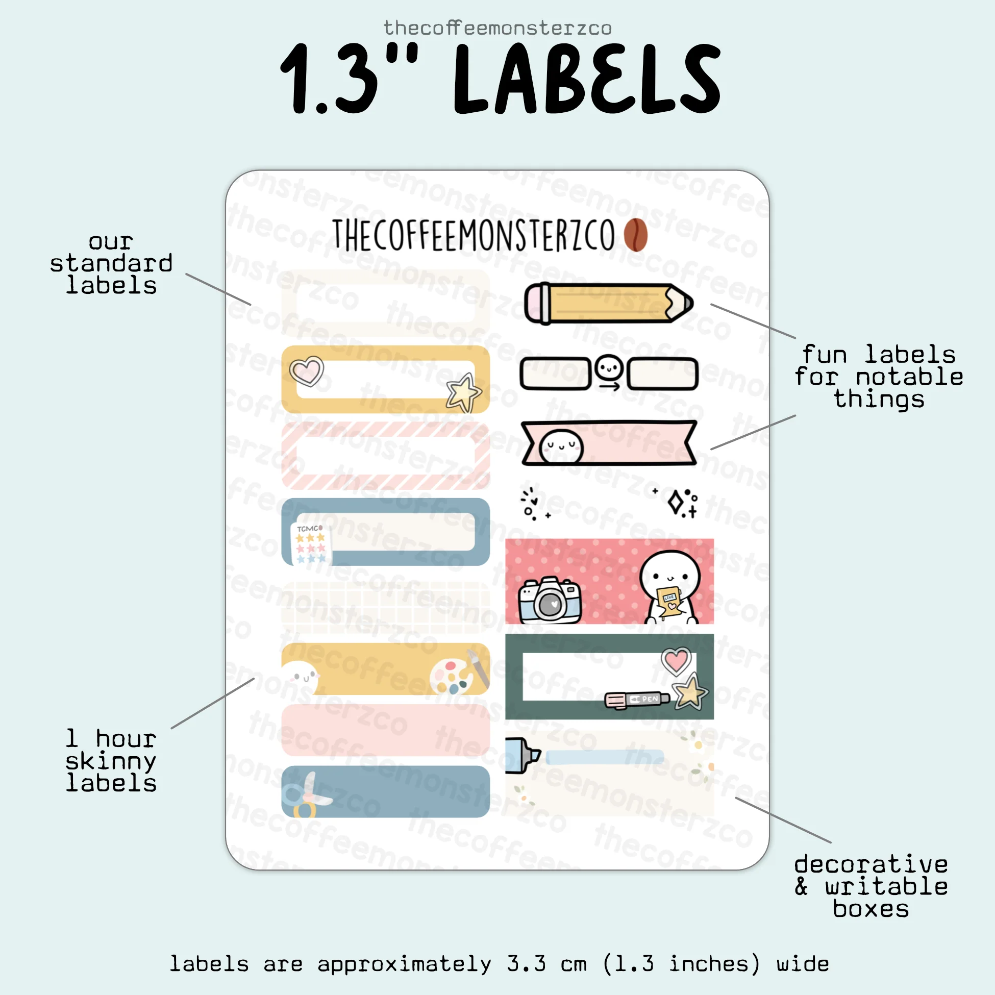 2025 Coordinating 1.3" Labels - Image 4