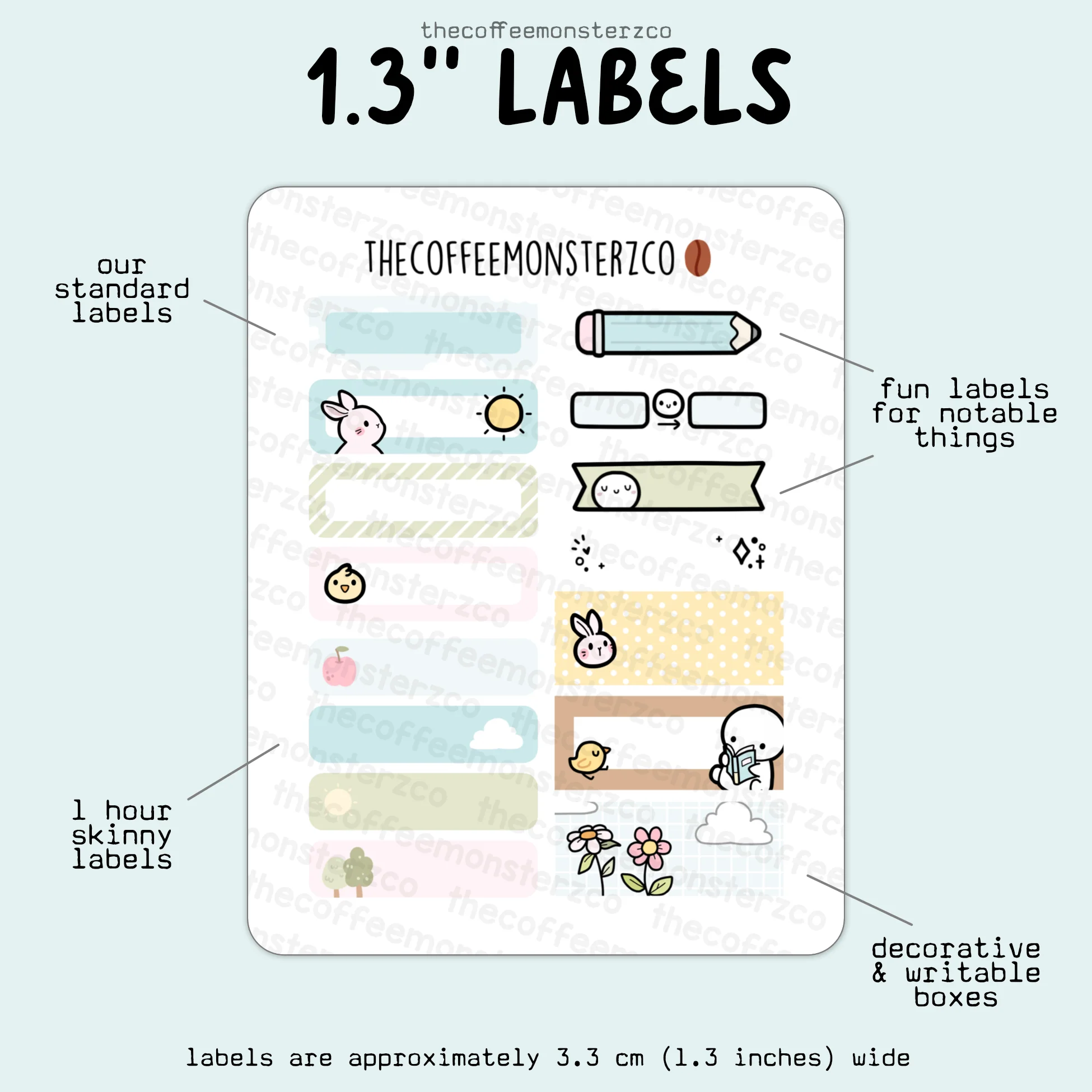 2025 Coordinating 1.3" Labels - Image 6