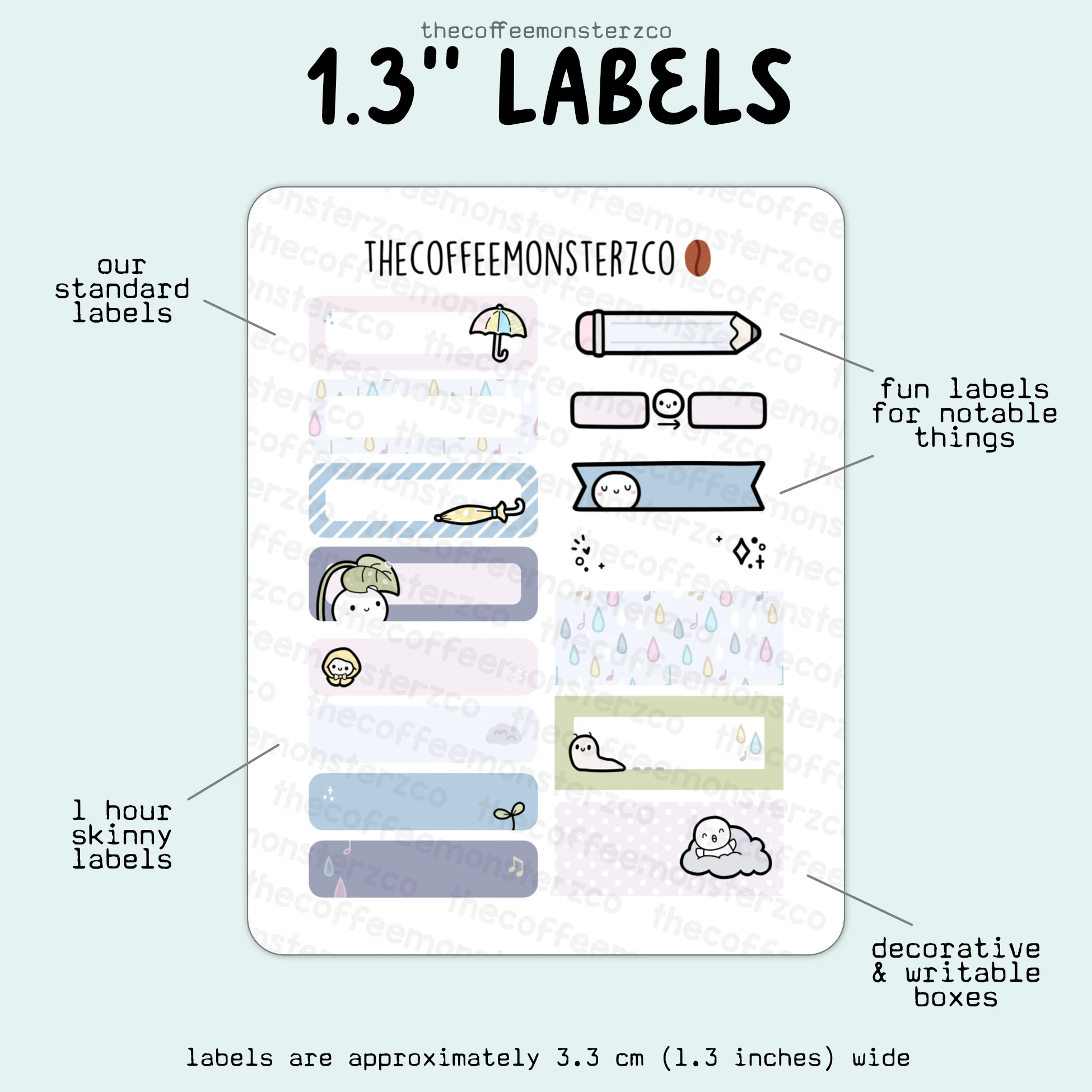 2025 Coordinating 1.3" Labels - Image 7