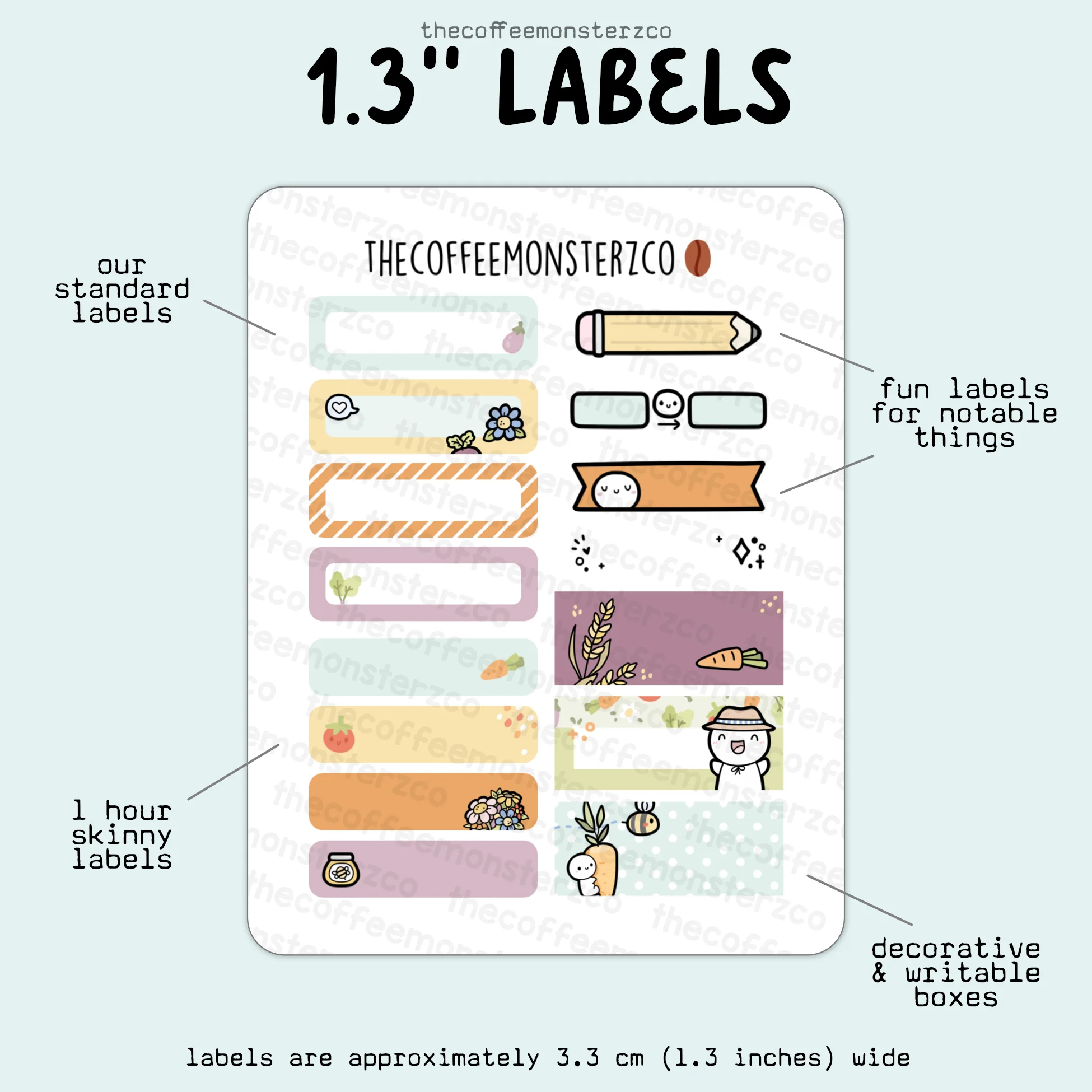 2025 Coordinating 1.3" Labels - Image 8