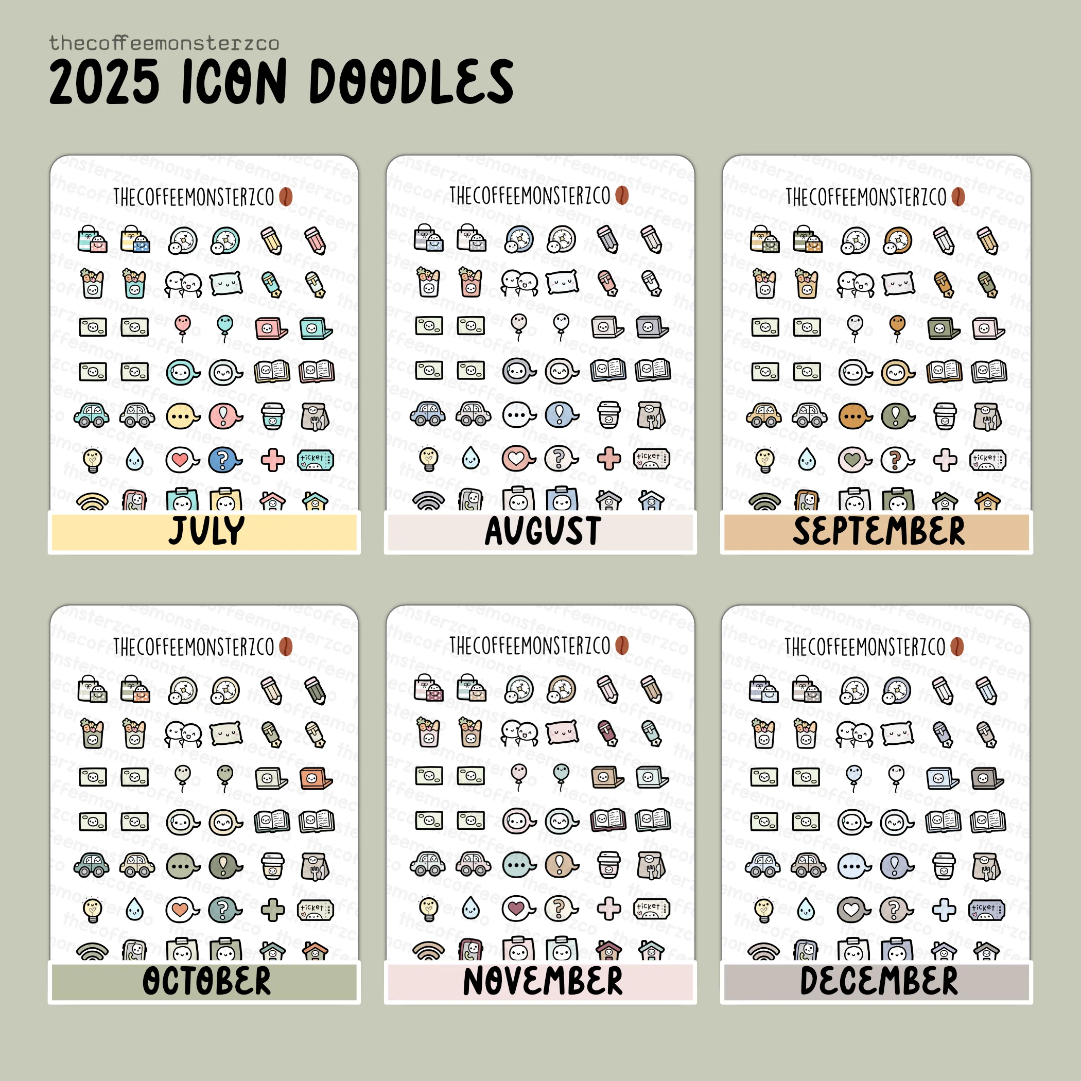 2025 Coordinating Icon Sampler - Image 3