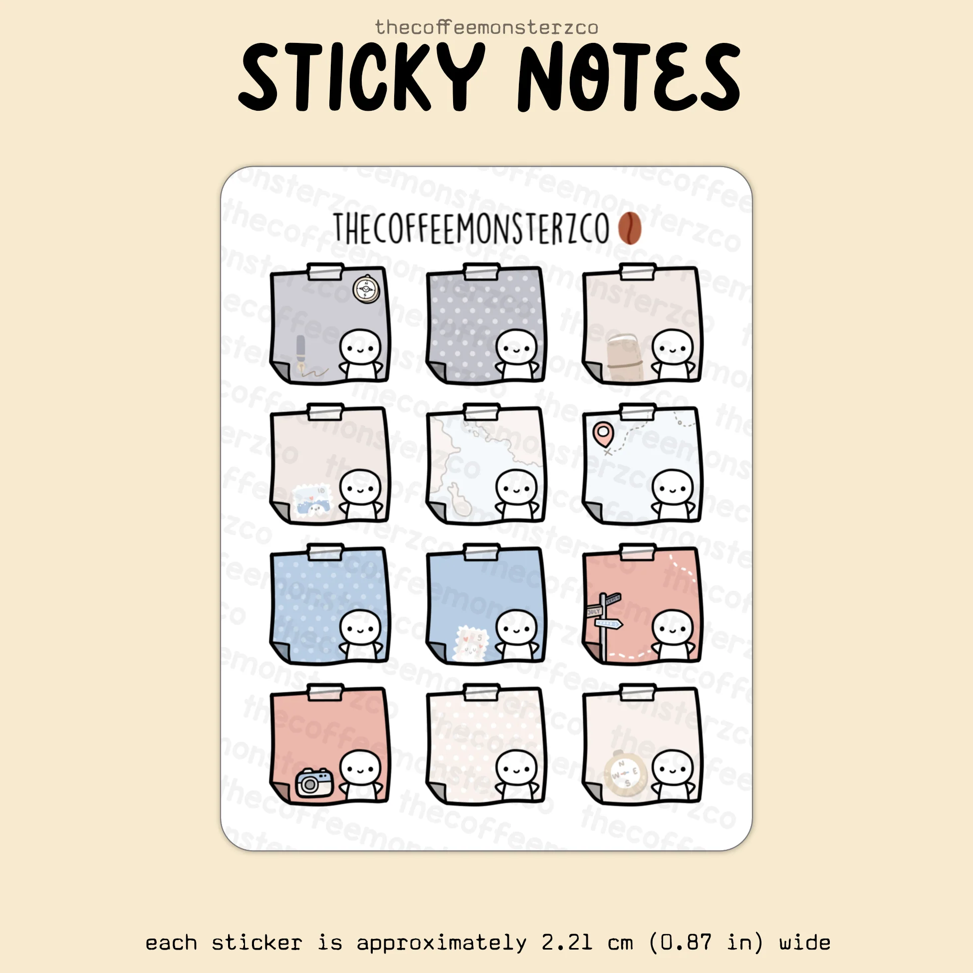 2025 Coordinating Sticky Notes - Image 11