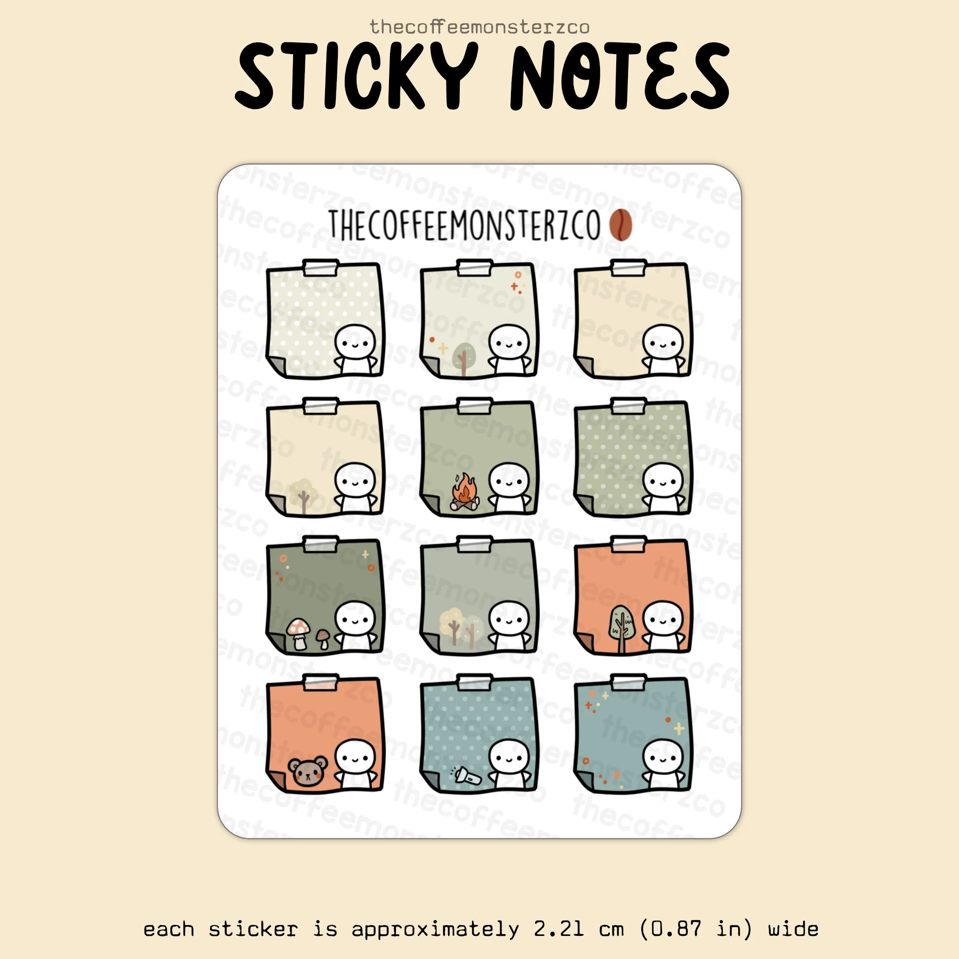 2025 Coordinating Sticky Notes - Image 13