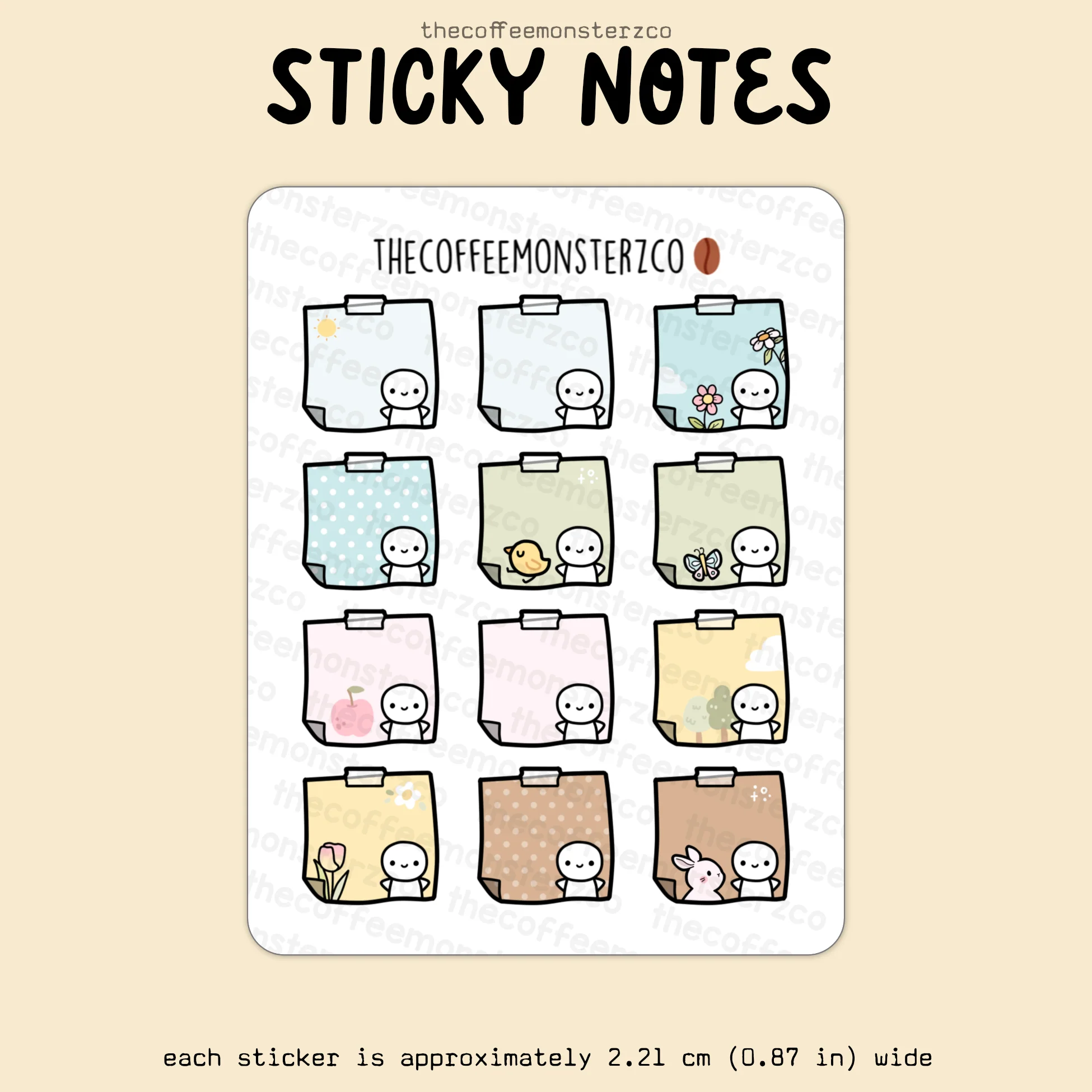 2025 Coordinating Sticky Notes - Image 6