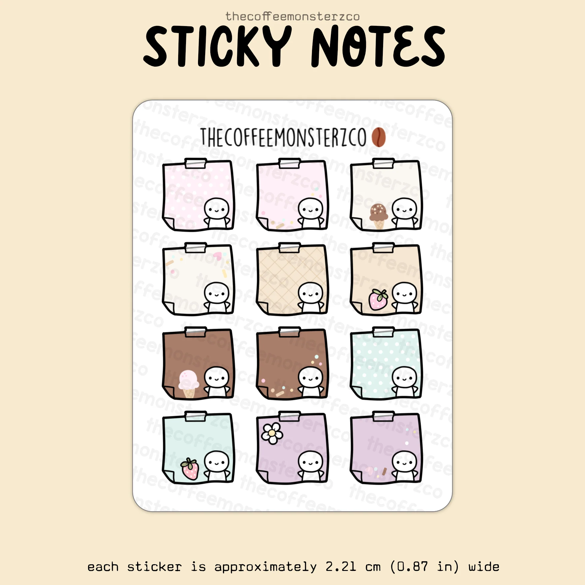 2025 Coordinating Sticky Notes - Image 9