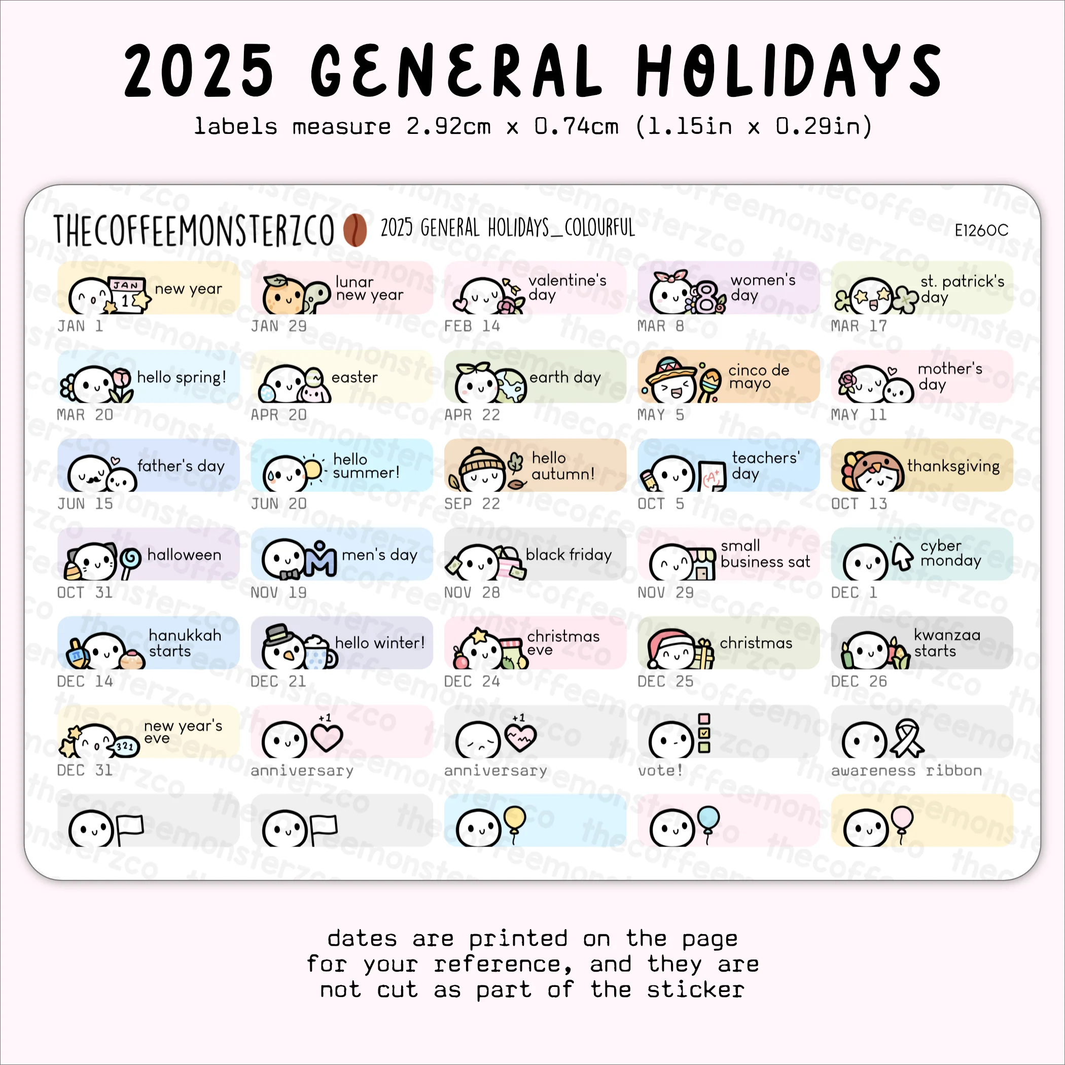 2025 General Holidays (FINAL STOCK) - Image 3