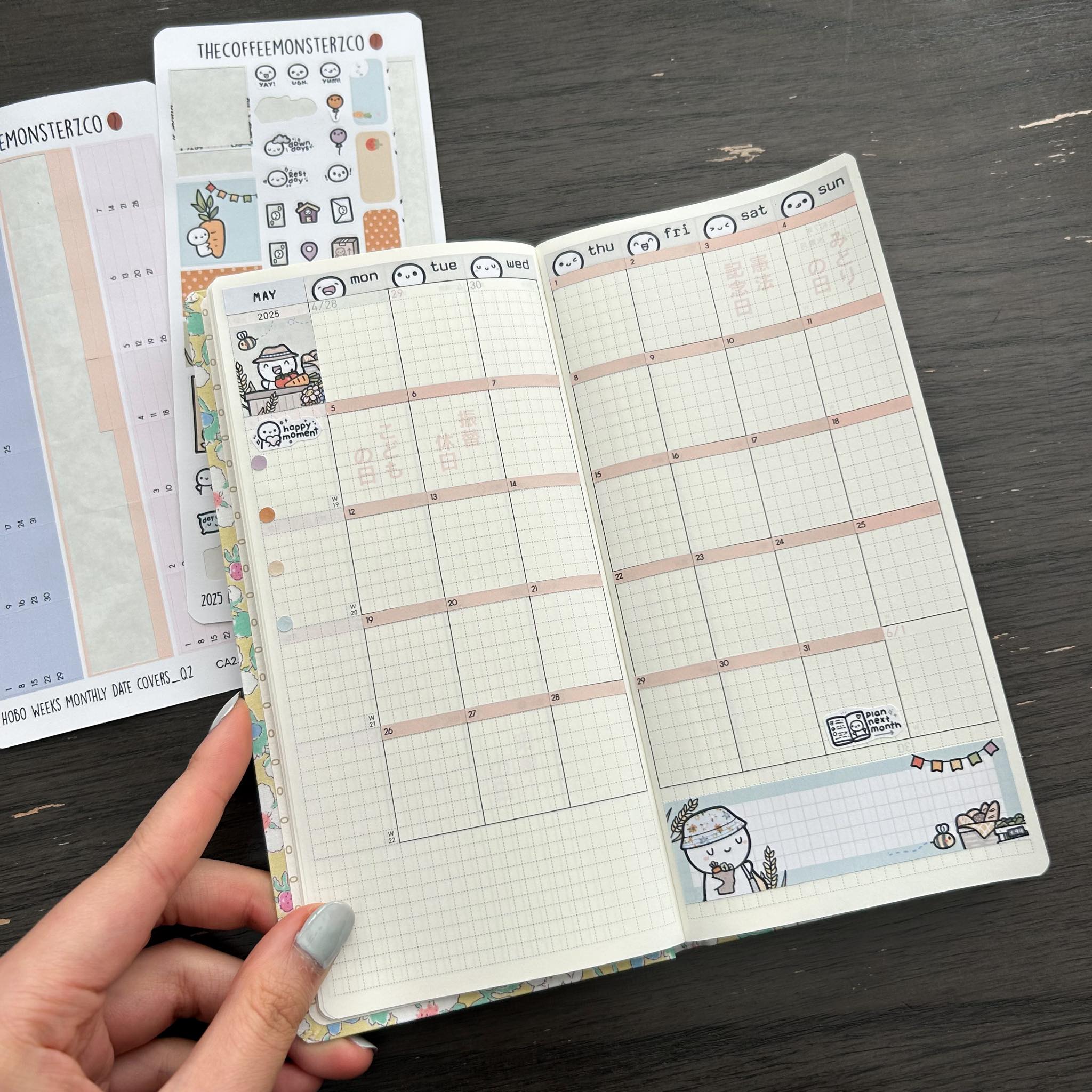 2025 Hobonichi Weeks Monthly Kits - Image 4