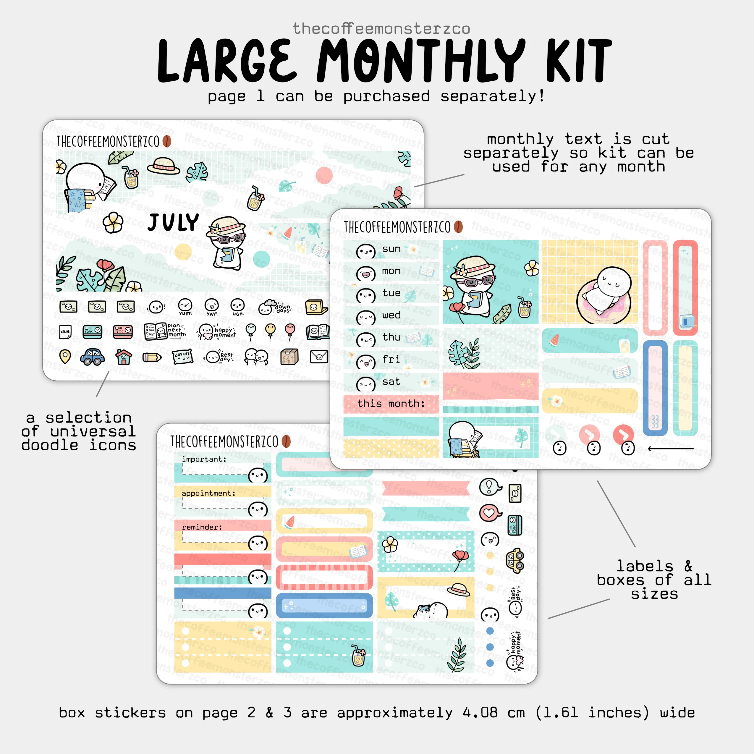 2025 Large Monthly Kit - Image 11