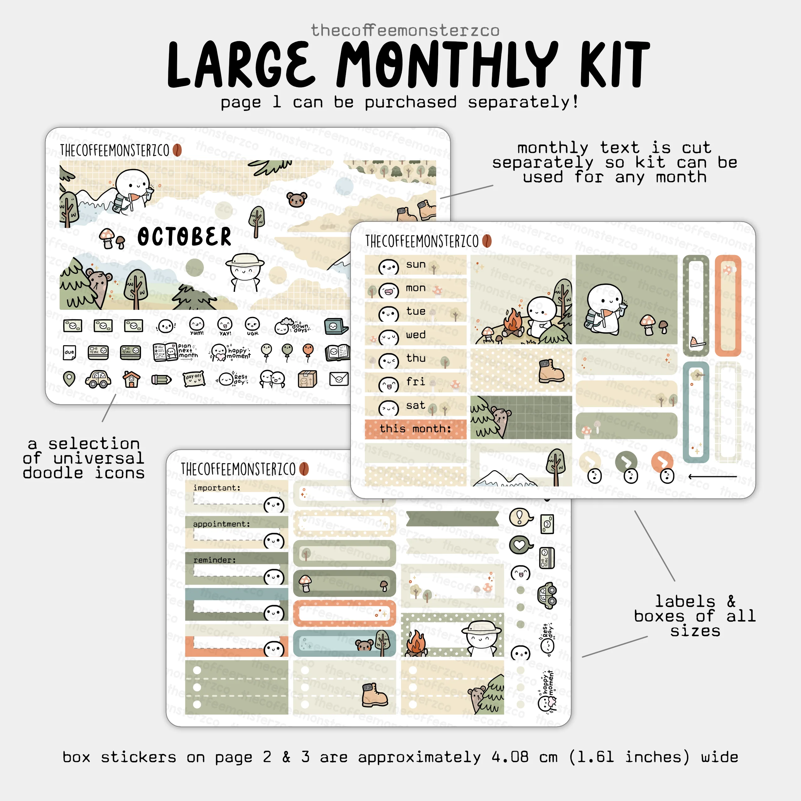 2025 Large Monthly Kit - Image 14