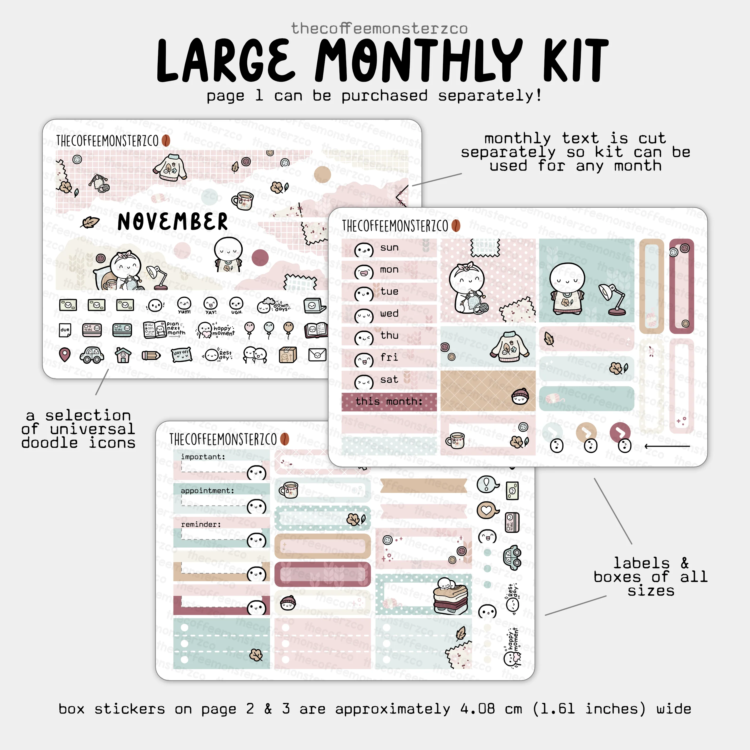 2025 Large Monthly Kit - Image 15