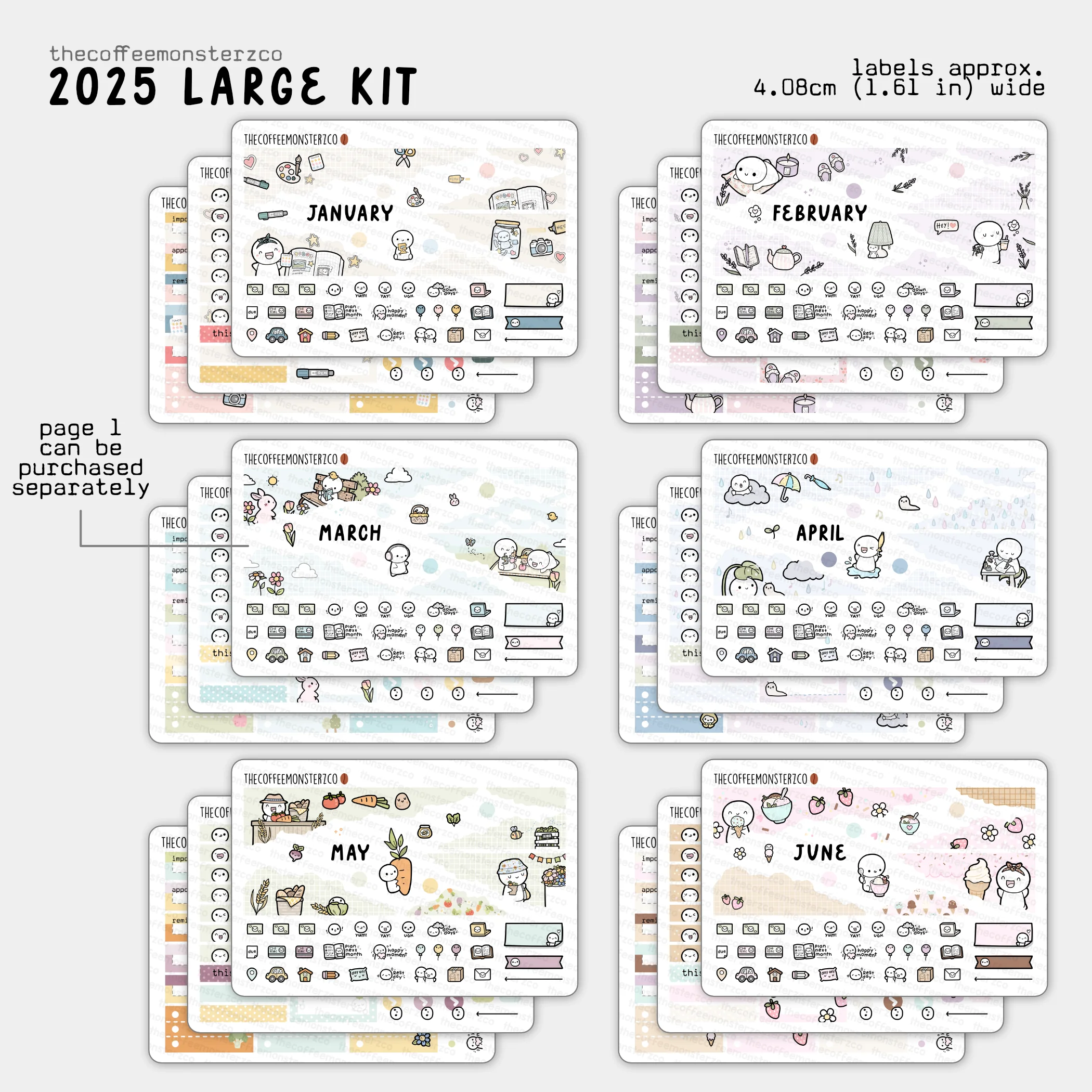 2025 Large Monthly Kit - Image 2