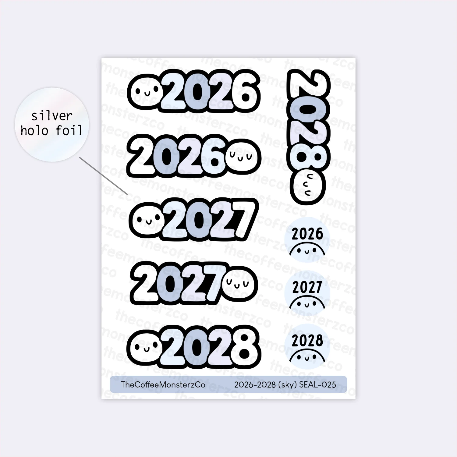 2026, 2027, 2028 - Sticker Seals - Image 5