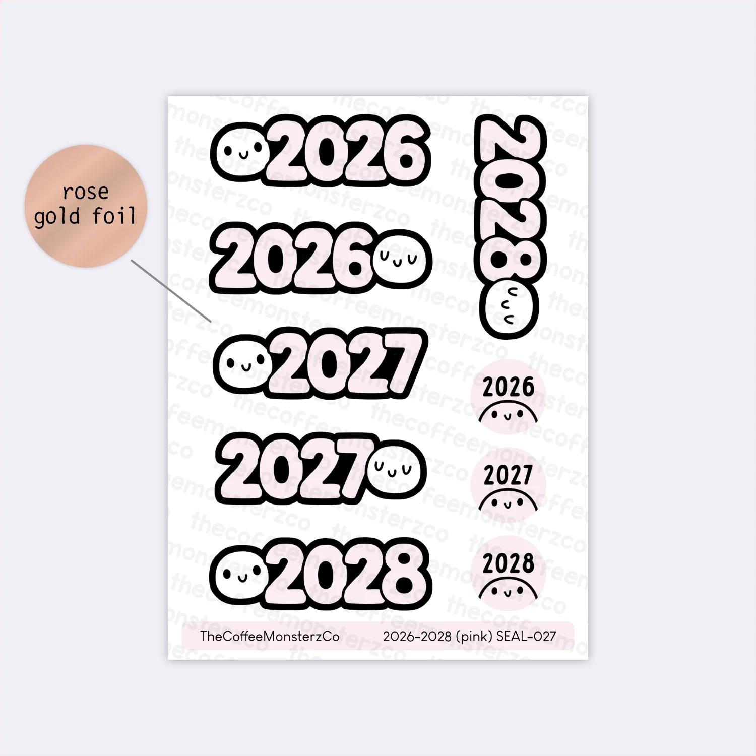 2026, 2027, 2028 - Sticker Seals - Image 7