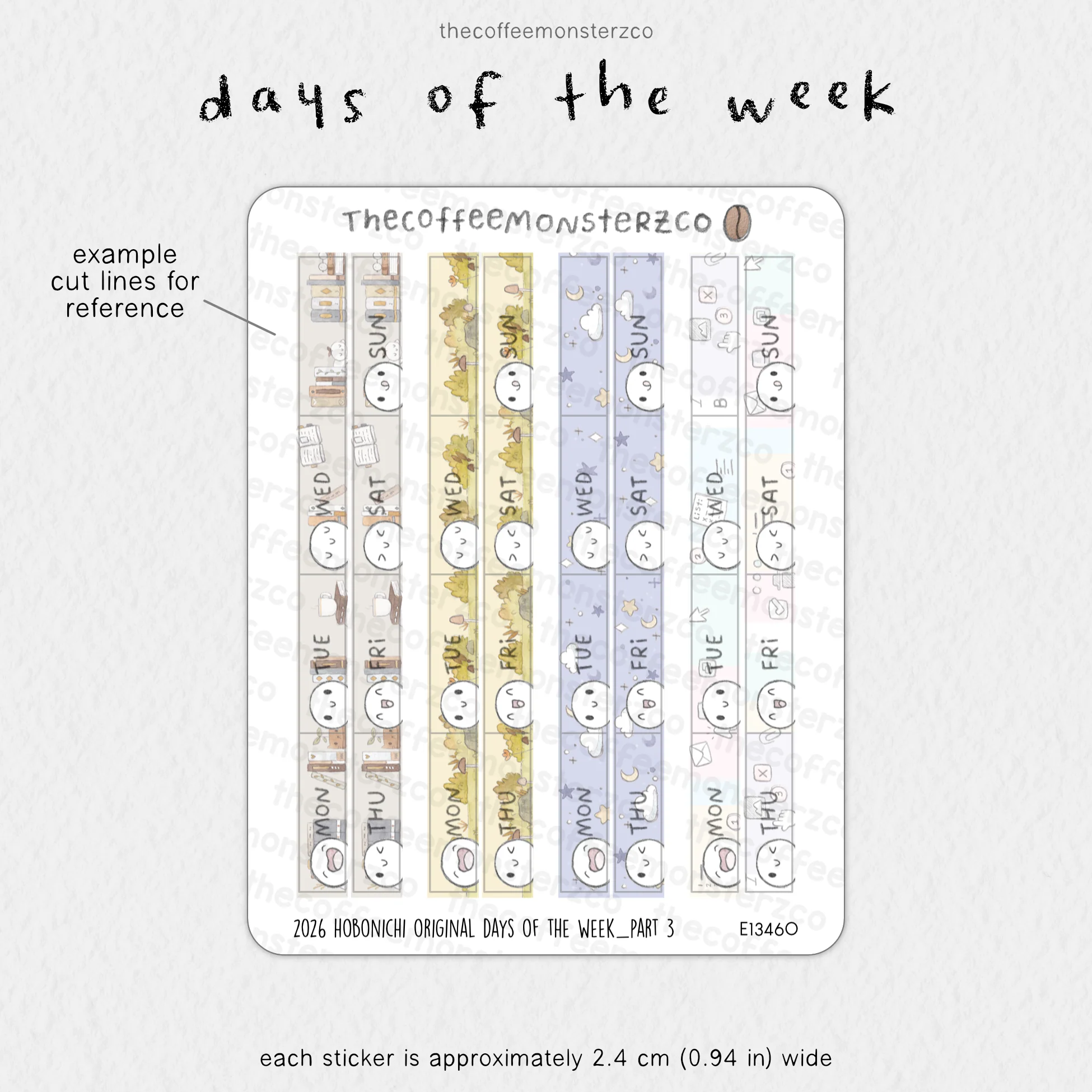 2026 Hobonichi Original Days Of The Week - Image 4