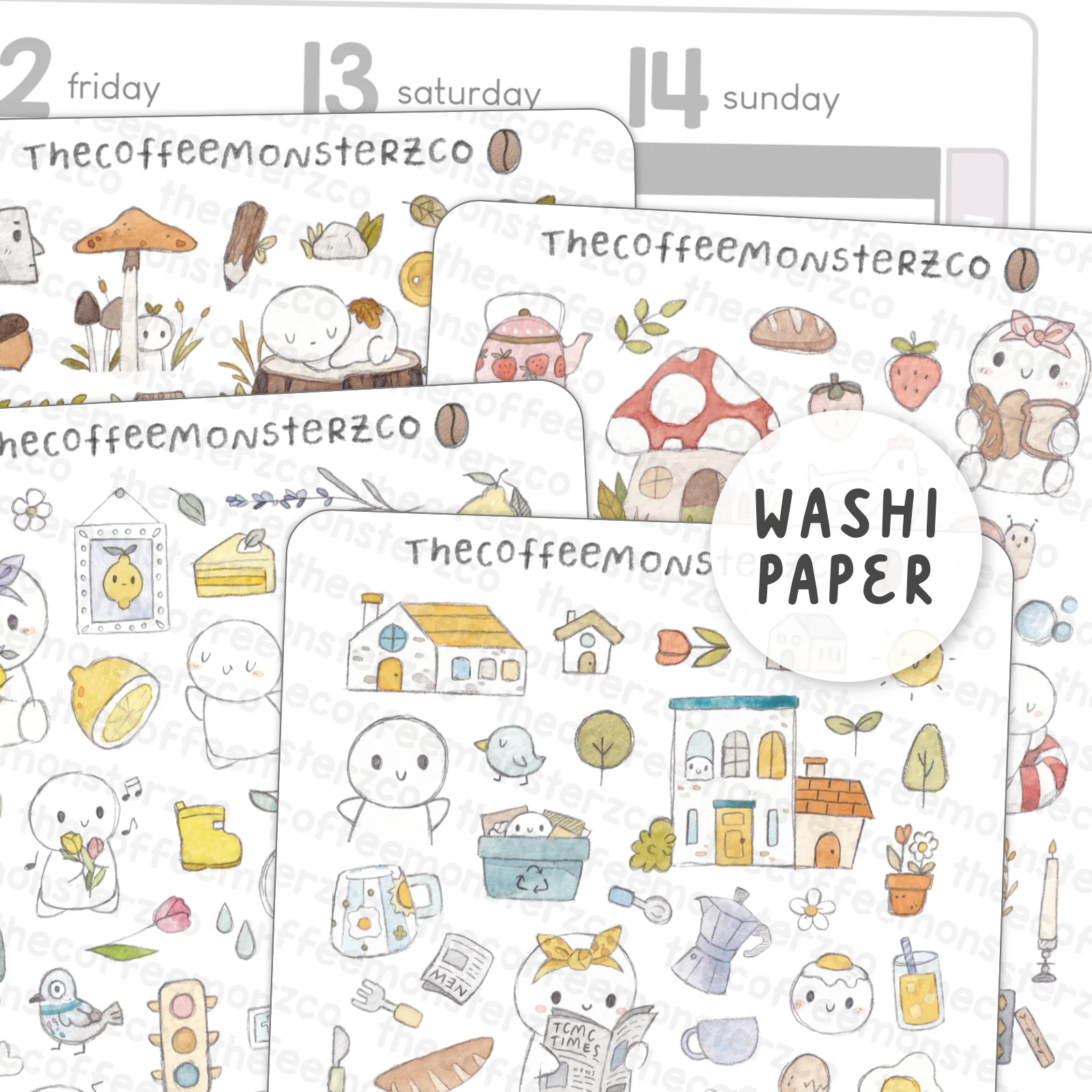 2026 Large Doodle Sampler