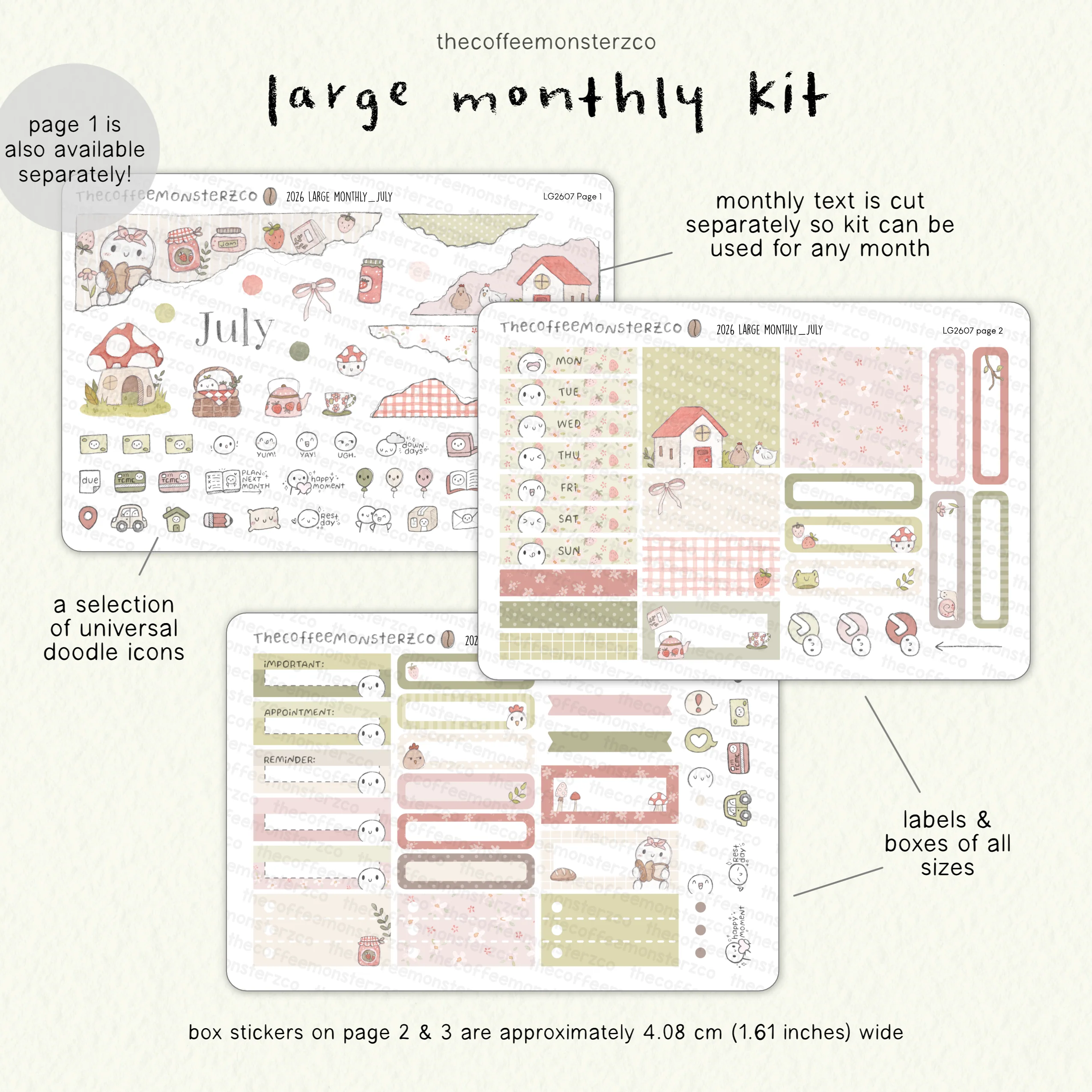 2026 Large Monthly Kits - Image 10